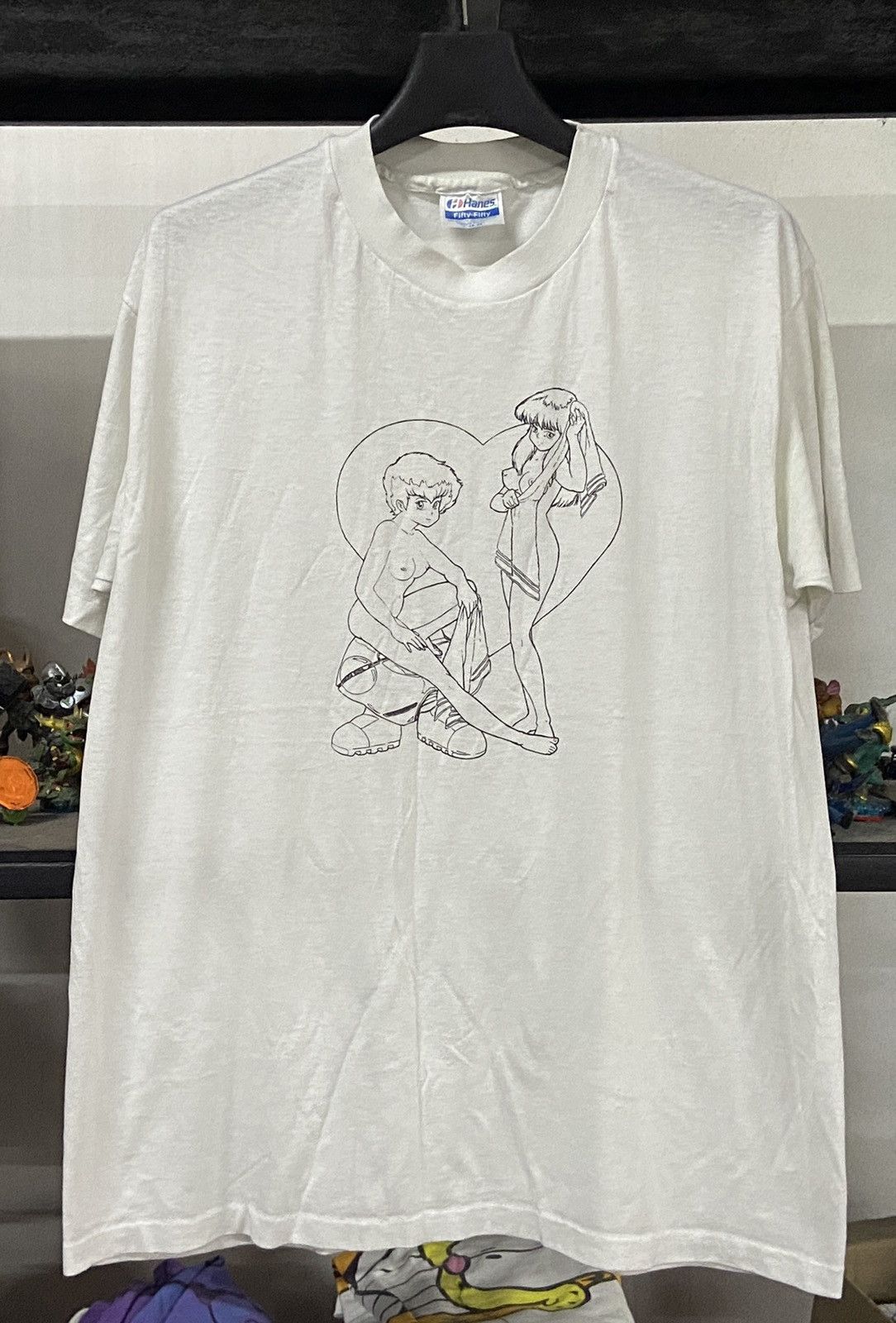 Vintage 80s90s Ranma 1/2 anime Rate R very Rare Tshirt