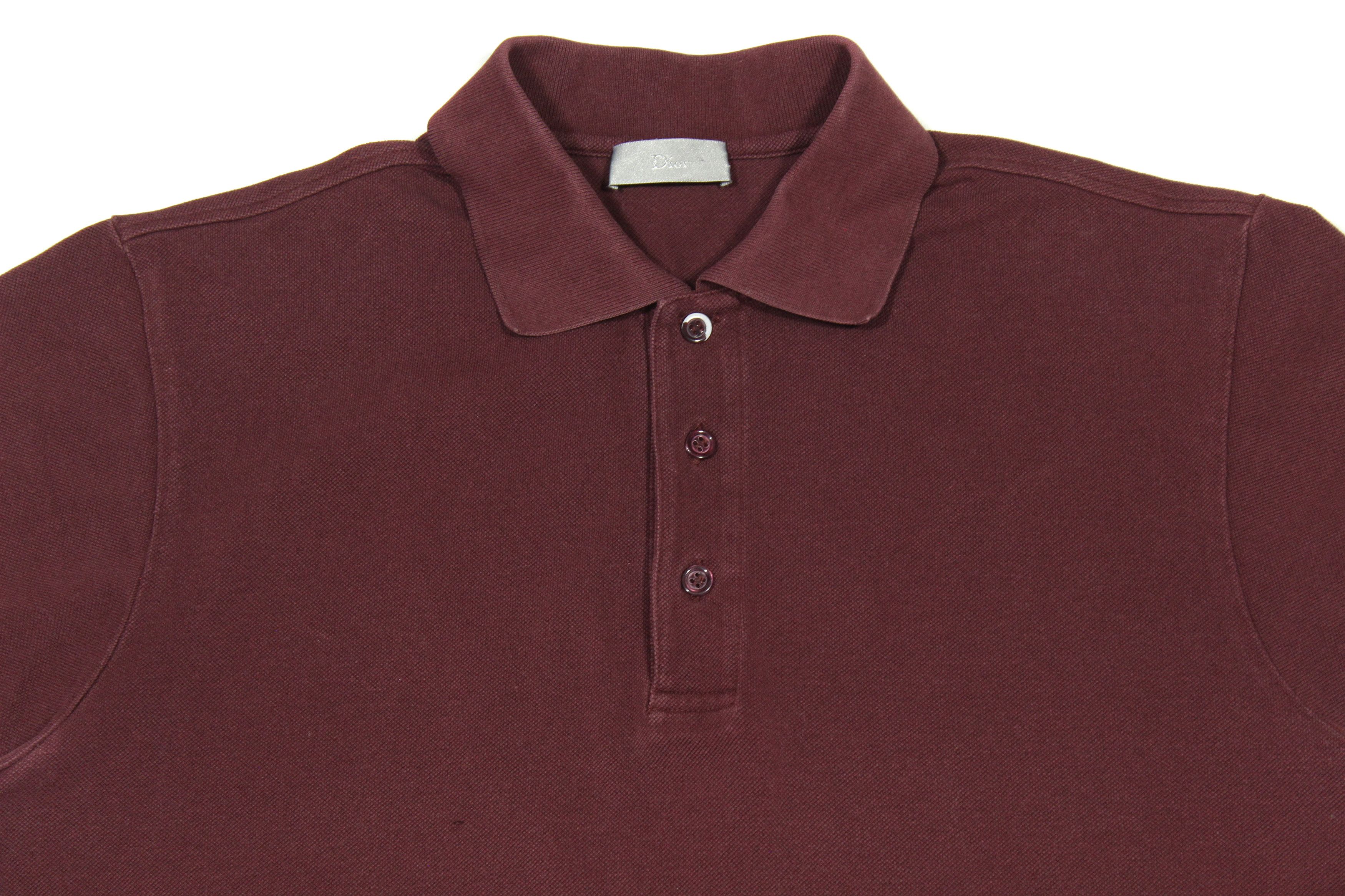 Dior Homme Hedi Slimane CD Logo Polo Size US L / EU 52-54 / 3 - 3 Thumbnail