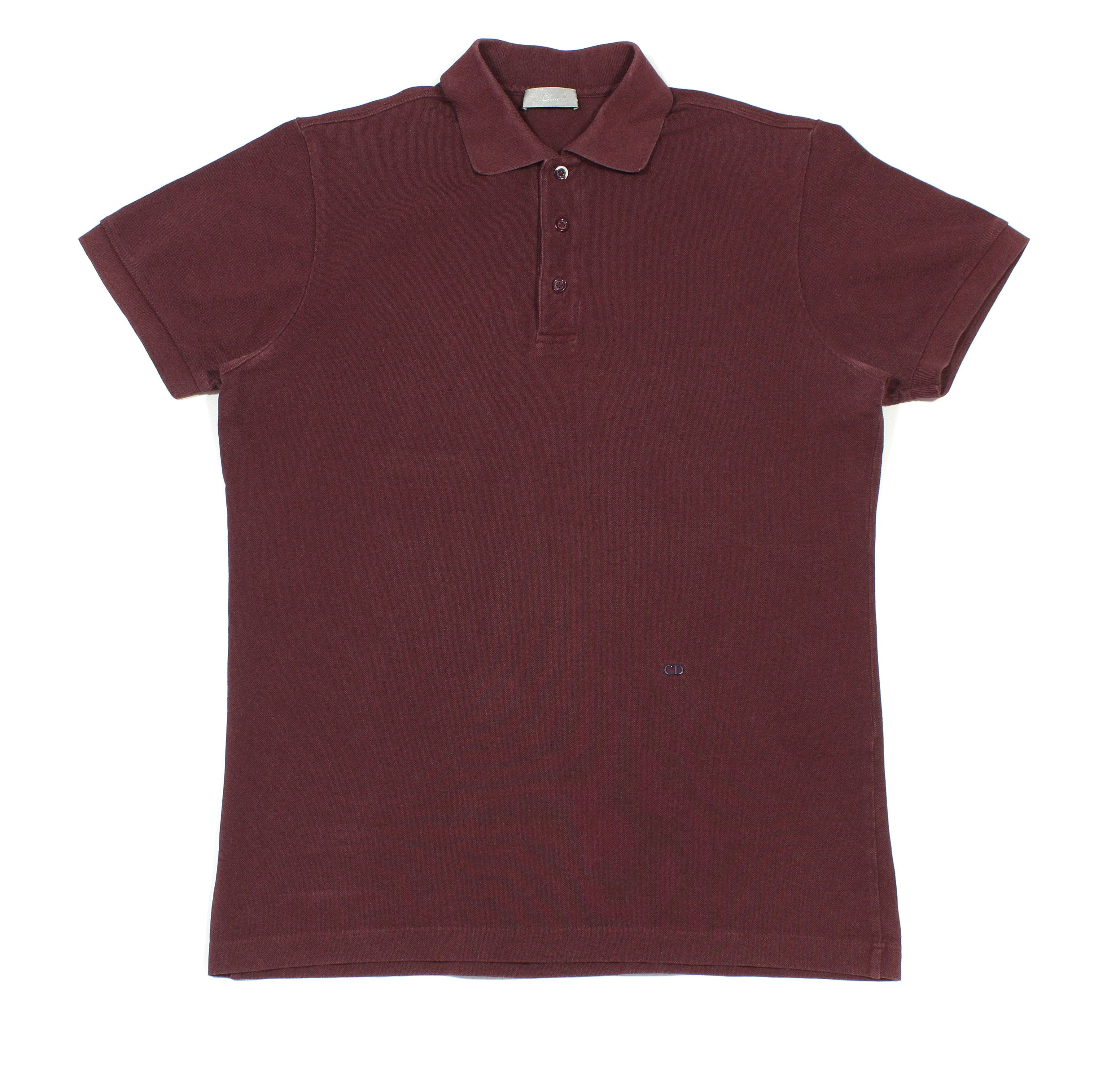 Dior Homme Hedi Slimane CD Logo Polo Size US L / EU 52-54 / 3 - 1 Thumbnail