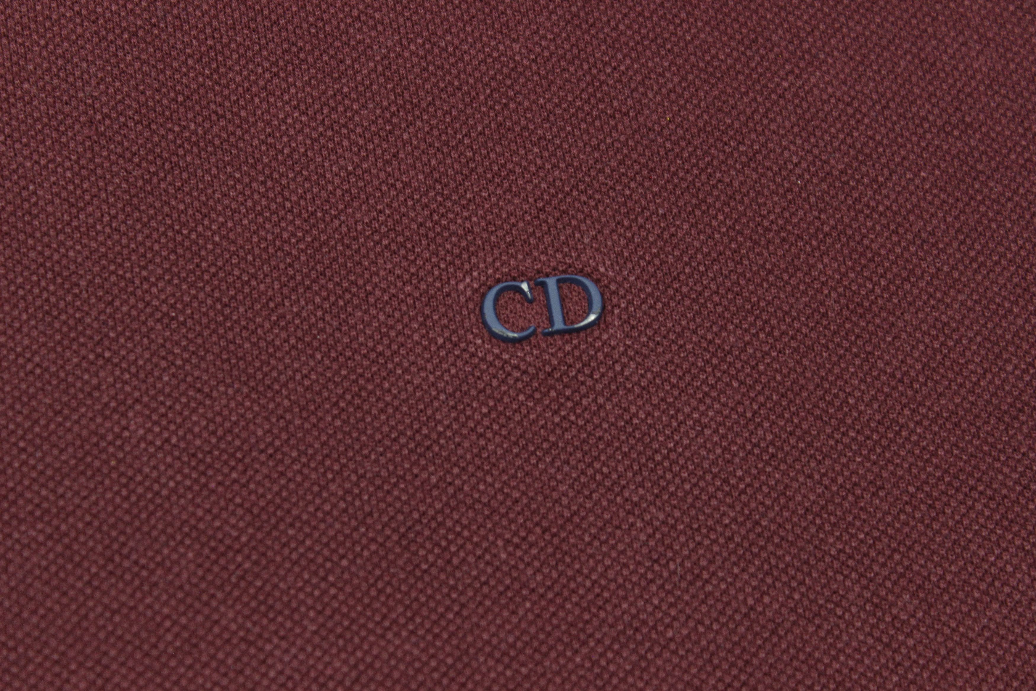 Dior Homme Hedi Slimane CD Logo Polo Size US L / EU 52-54 / 3 - 4 Thumbnail