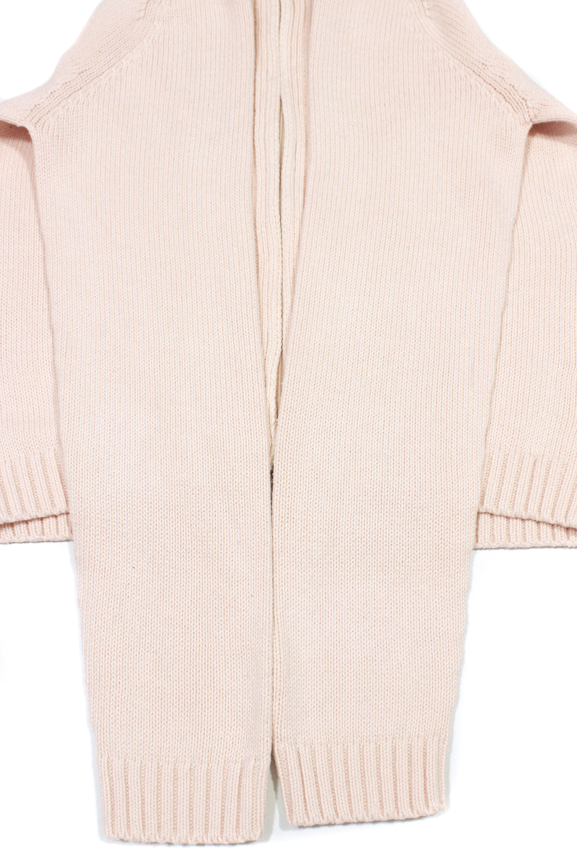 Burberry 00S Women's Logo Zip Knit Vintage Size ONE SIZE - 5 Thumbnail