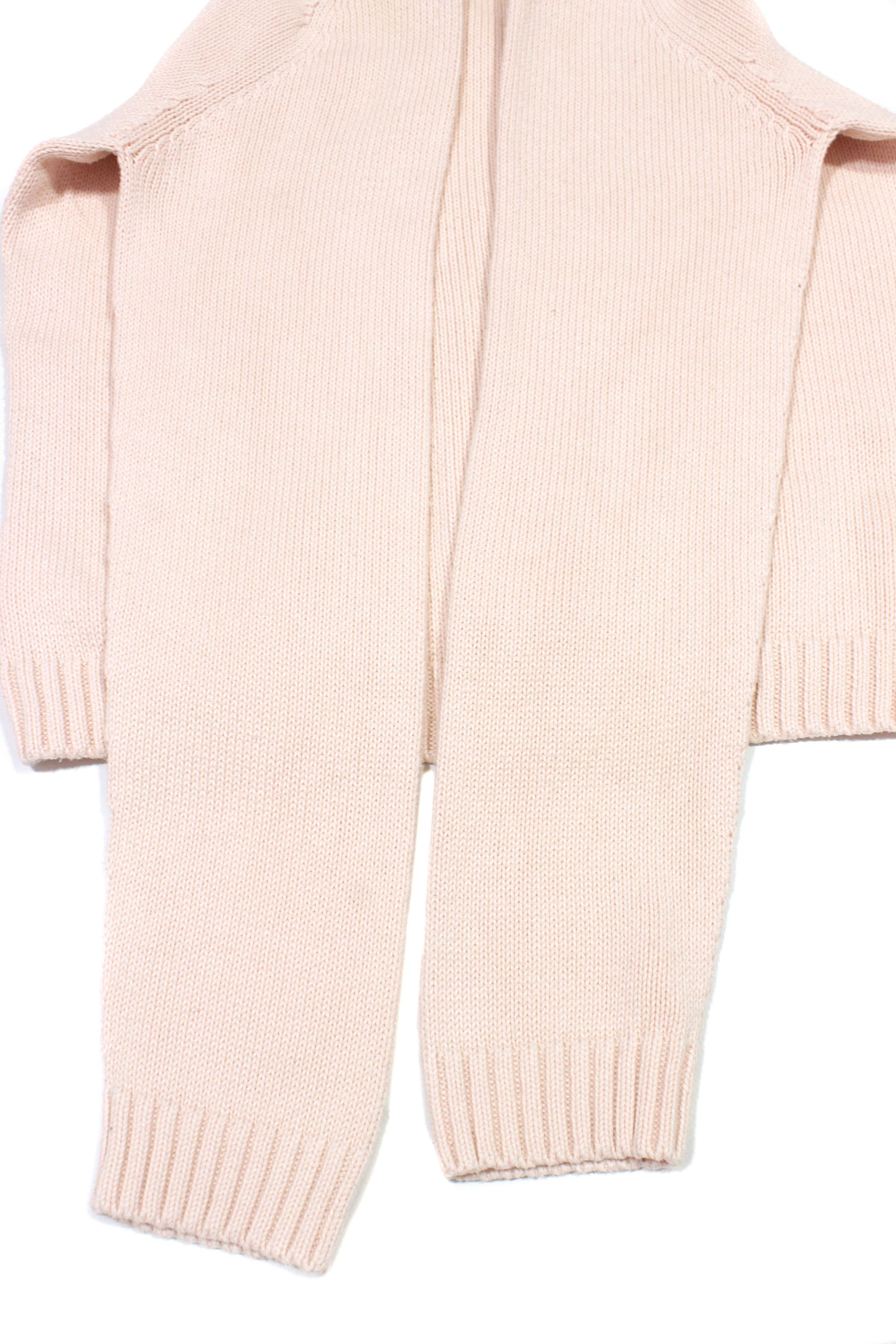 Burberry 00S Women's Logo Zip Knit Vintage Size ONE SIZE - 6 Thumbnail