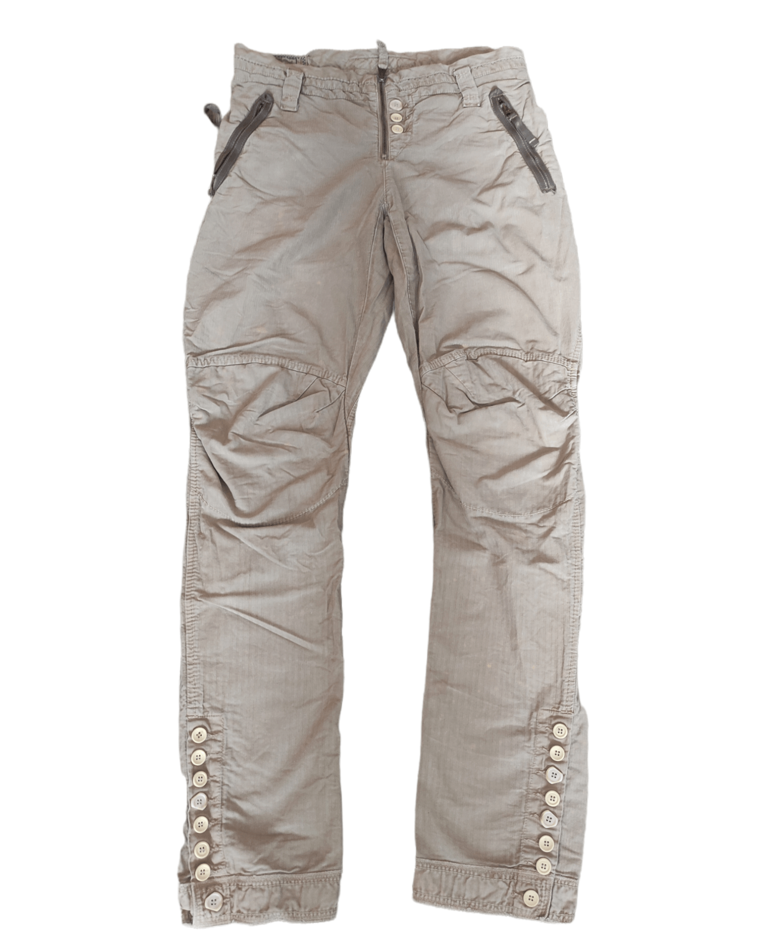 Pantalon 7/8 (Capri) Tricolore MARITHÉ FRANÇOIS GIRBAUD – Taille 44 (Tour De Taille 34") – Neuf Sans Étiquettes