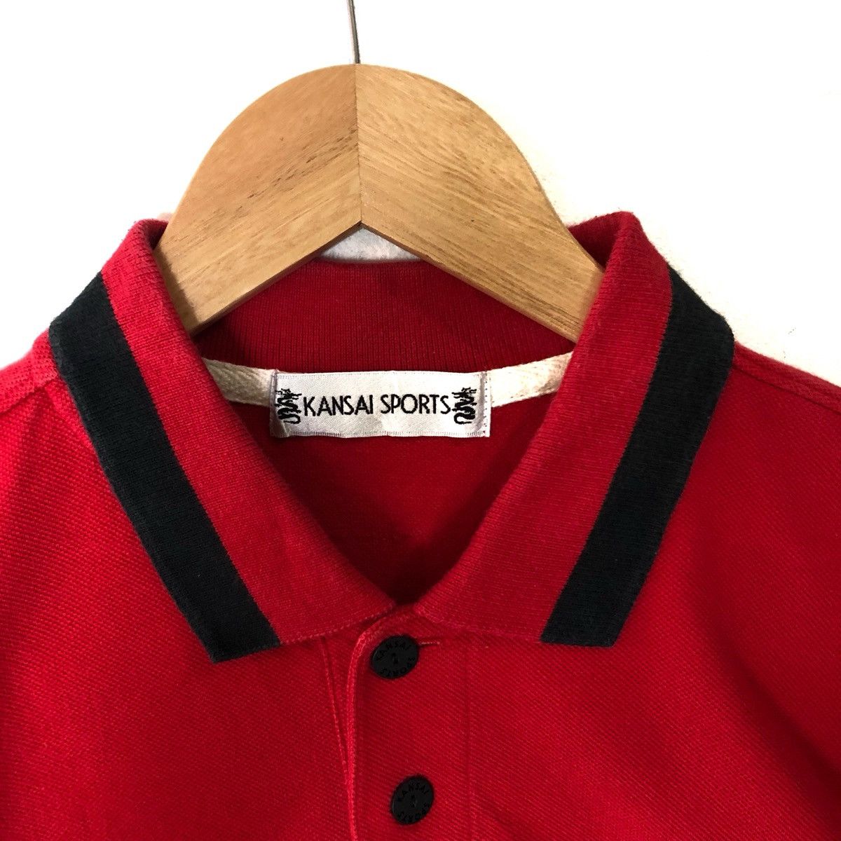 Japanese Brand Kansai Yamamoto Kansai Sports Polo Shirt Size US M / EU 48-50 / 2 - 6 Thumbnail