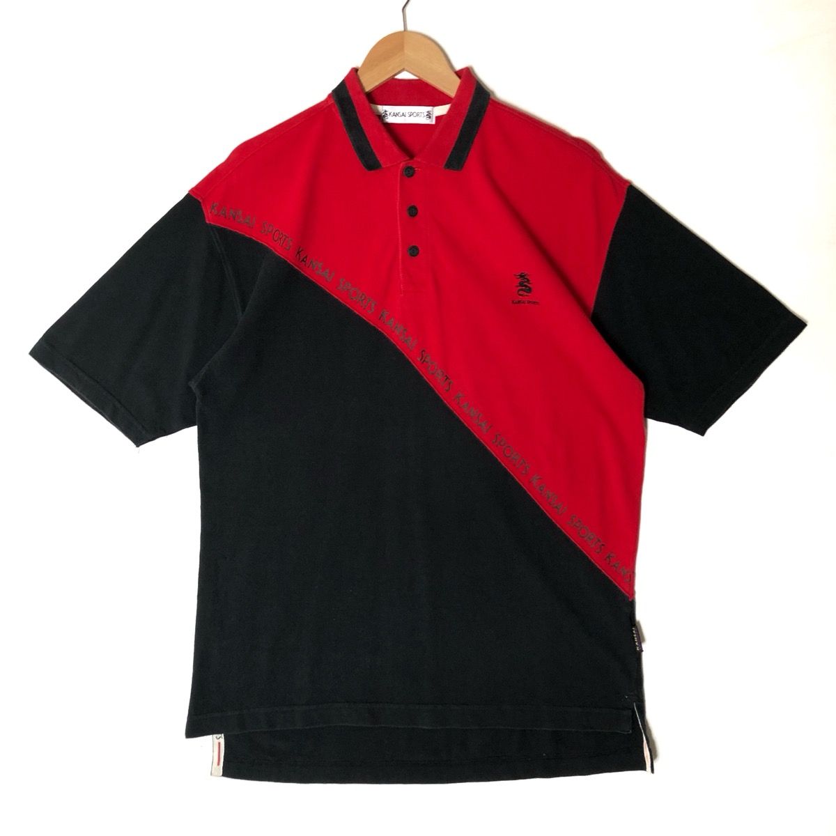 Japanese Brand Kansai Yamamoto Kansai Sports Polo Shirt Size US M / EU 48-50 / 2 - 1 Preview