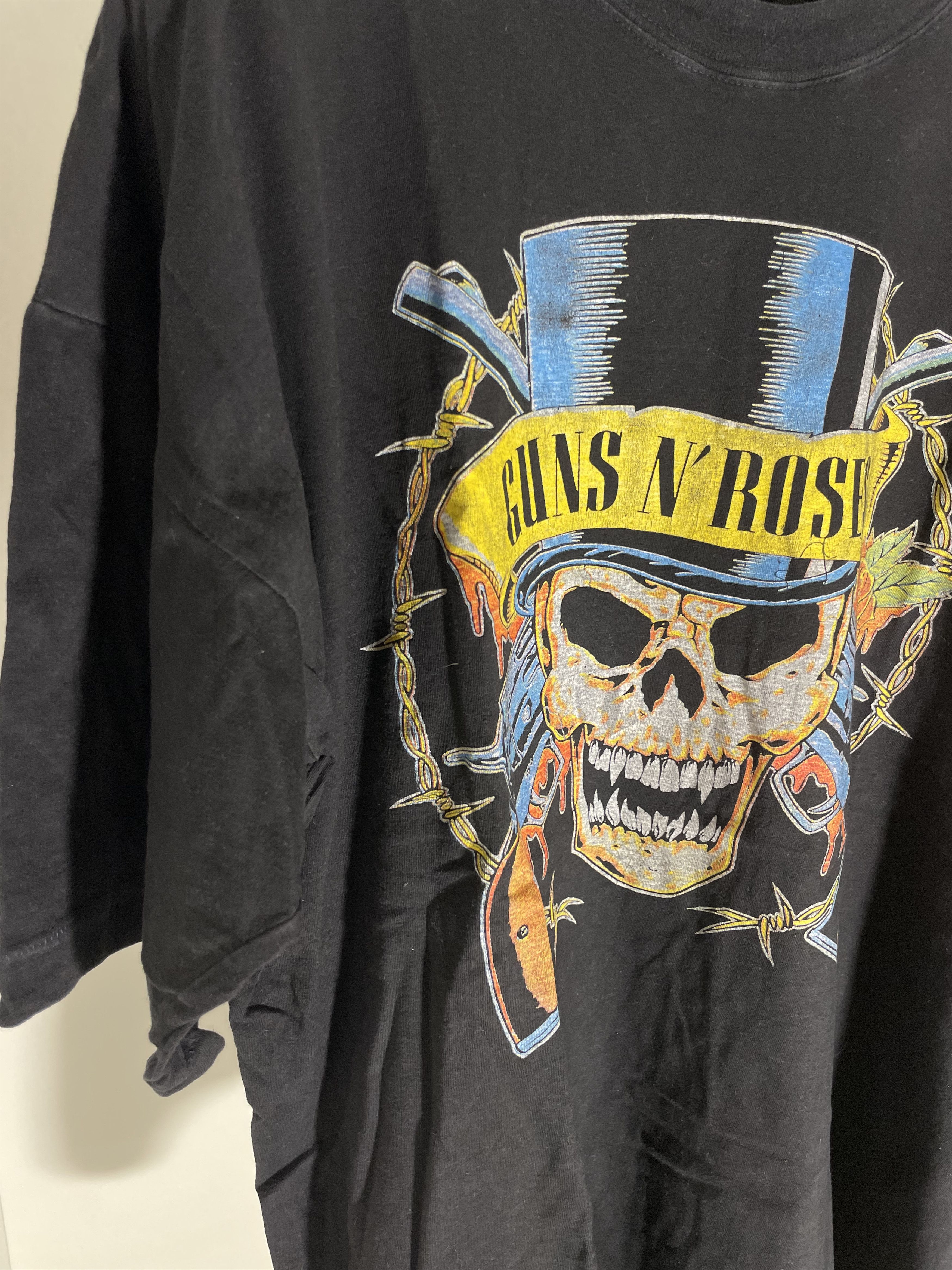 Band Tees Vintage Guns n’ roses 90s tee Size US XL / EU 56 / 4 - 2 Thumbnail
