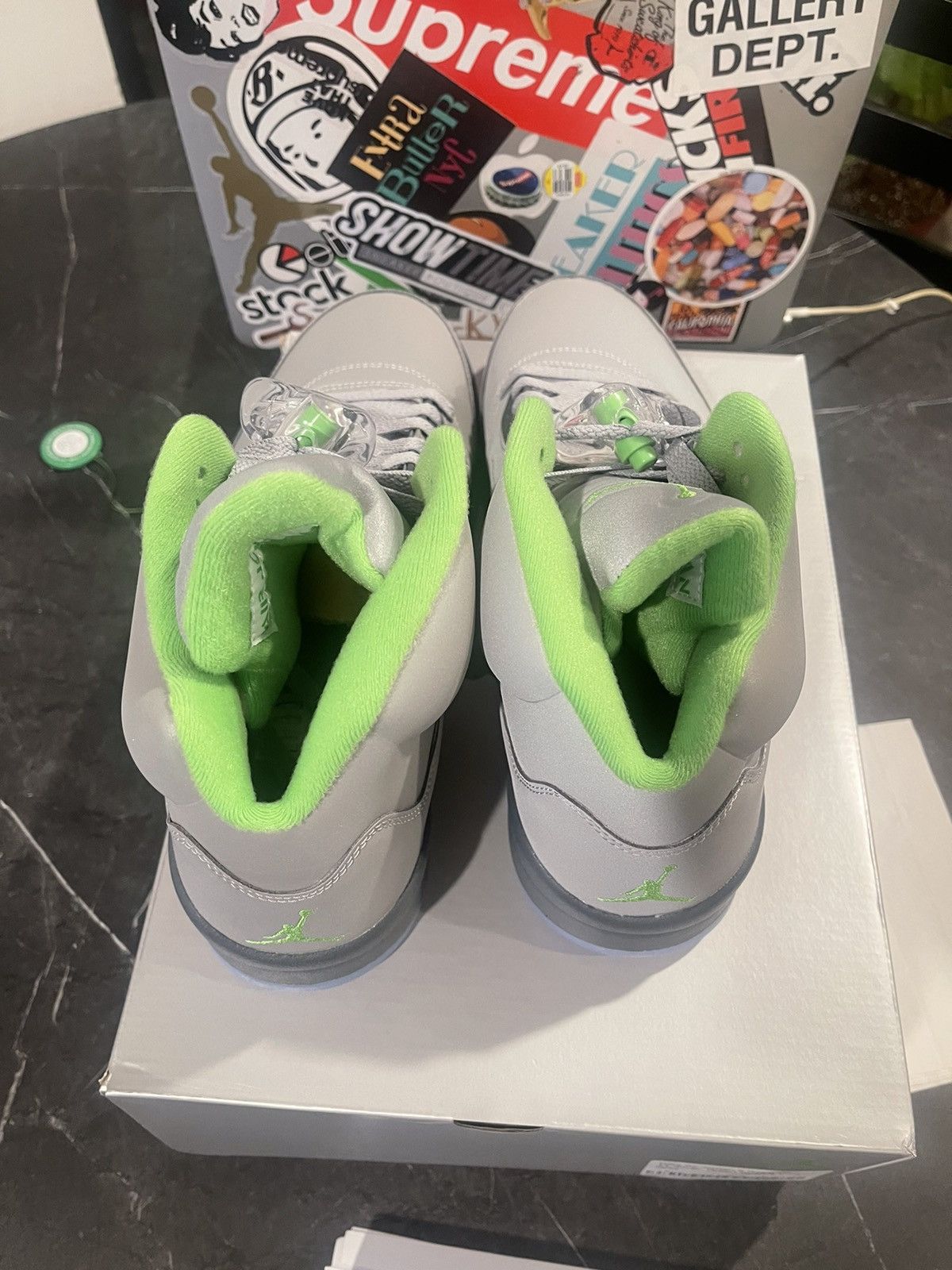 Jordan Brand Air Jordan 5 Retro Green Bean Size US 11.5 / EU 44-45 - 3 Thumbnail