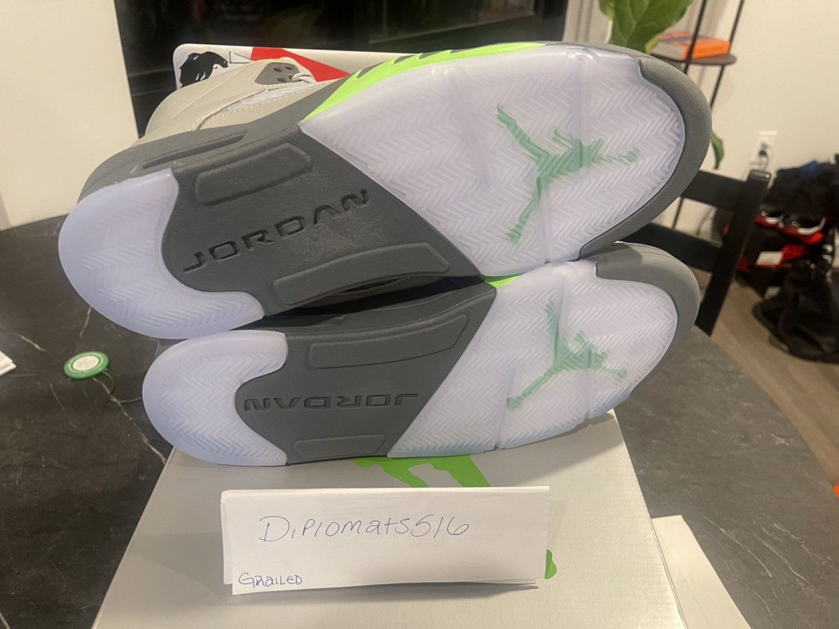 Jordan Brand Air Jordan 5 Retro Green Bean Size US 11.5 / EU 44-45 - 4 Thumbnail