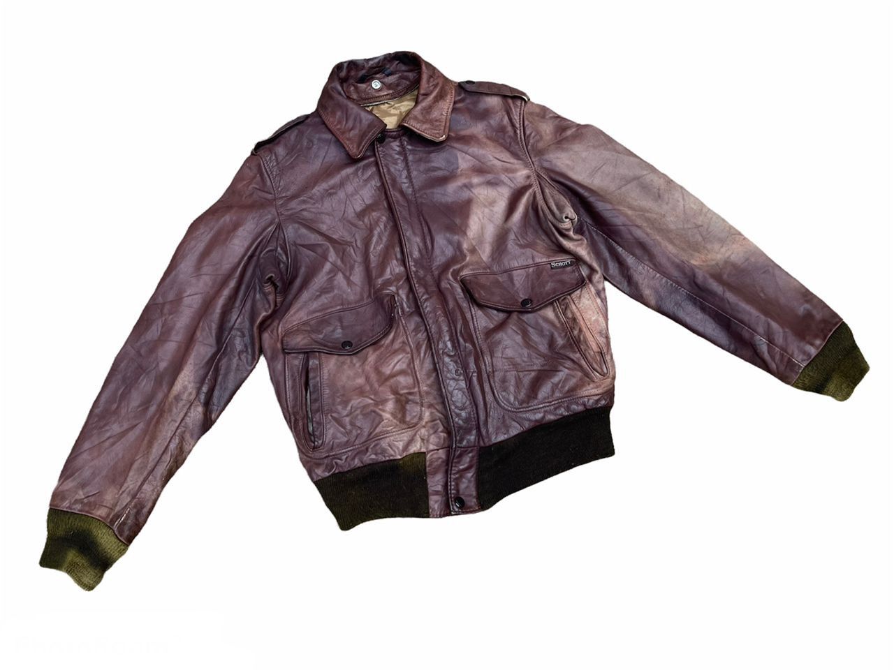 Schott / 80's ～ 184SM G-1 leather jacket G-1 Leather Flight Jacket - Leather Jacket