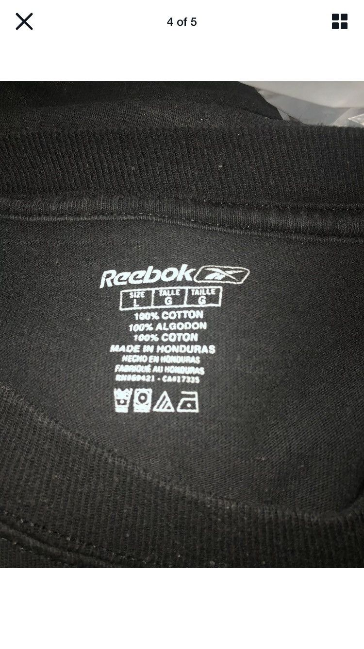 NFL × Reebok × Vintage Vintage Steeler 5x Super Bowl Champions Tshirt Size US L / EU 52-54 / 3 - 4 Thumbnail