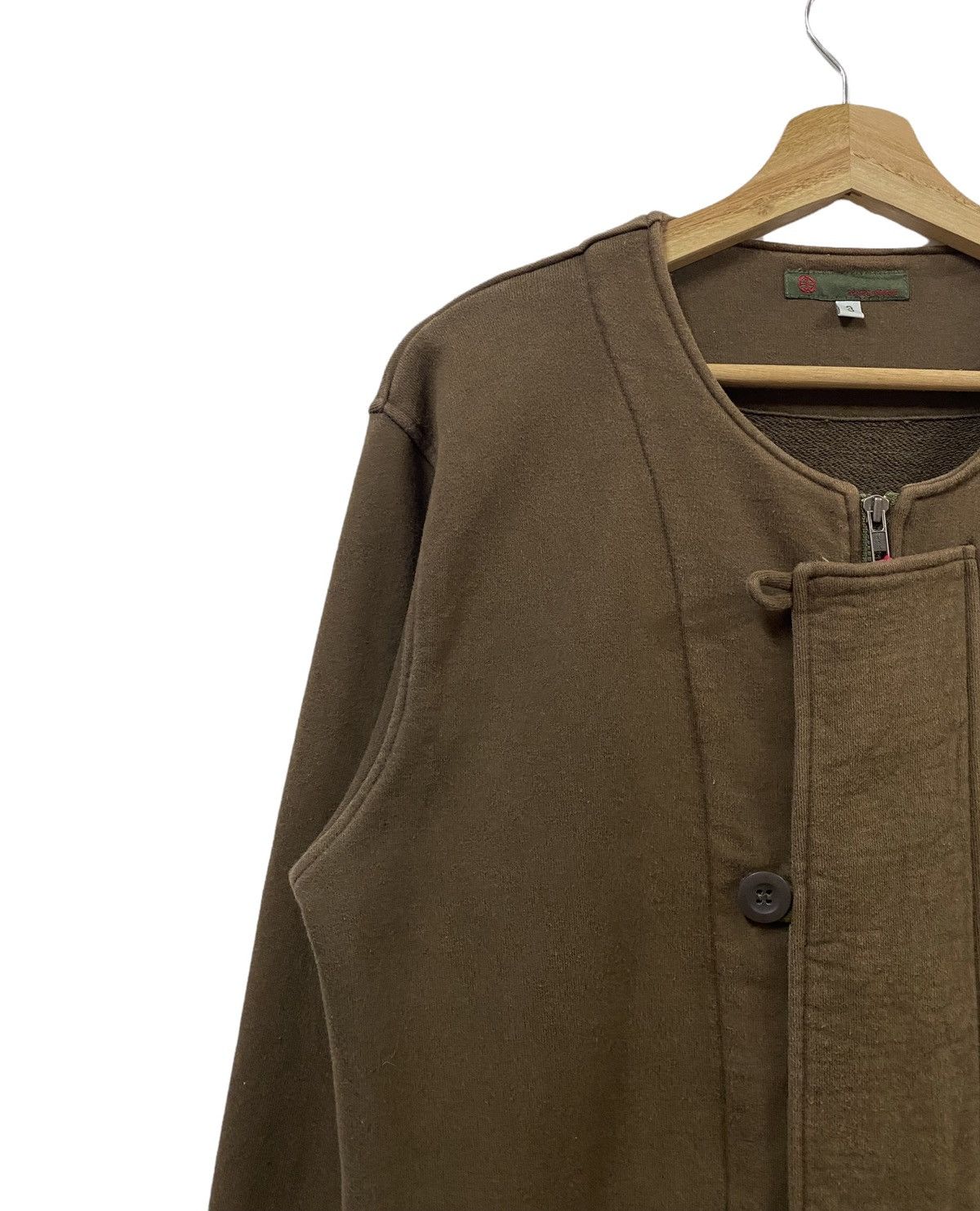 20471120 291295 Homme Mandarin Button Style Military Issue Jacket Size US M / EU 48-50 / 2 - 5 Thumbnail