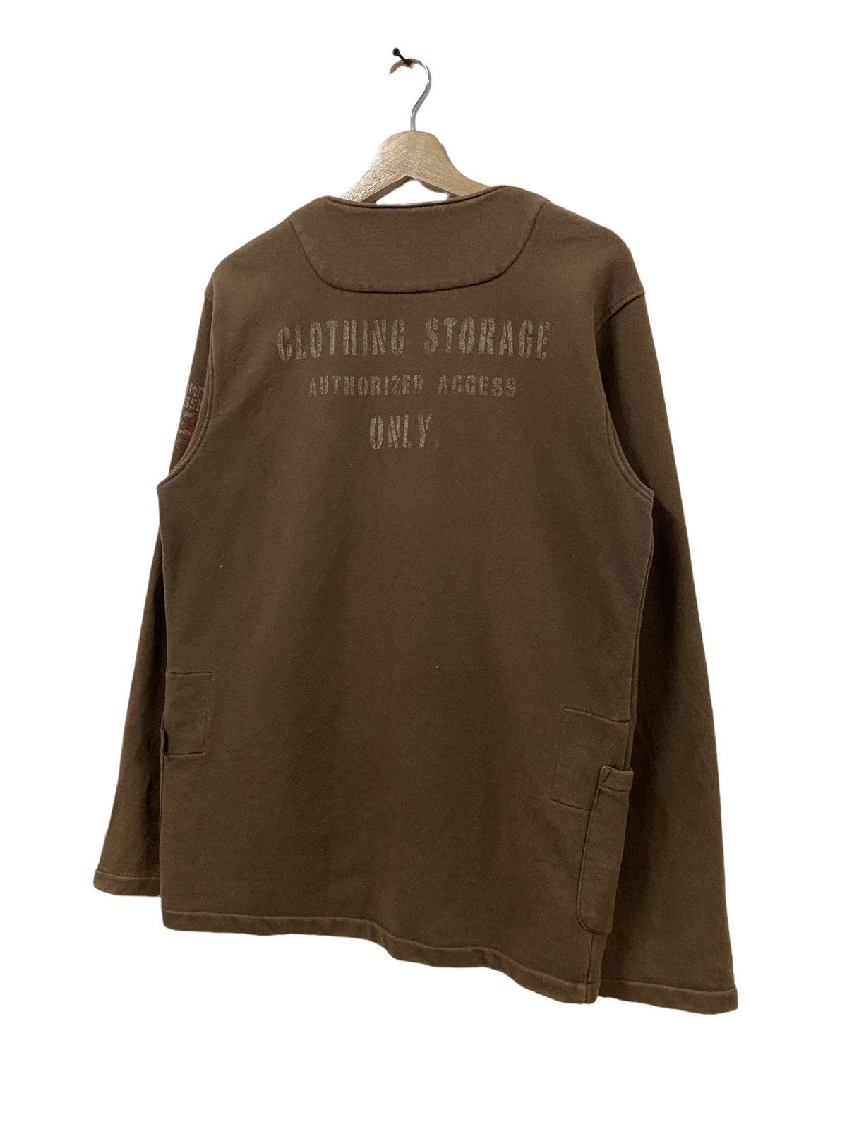 20471120 291295 Homme Mandarin Button Style Military Issue Jacket Size US M / EU 48-50 / 2 - 15 Thumbnail