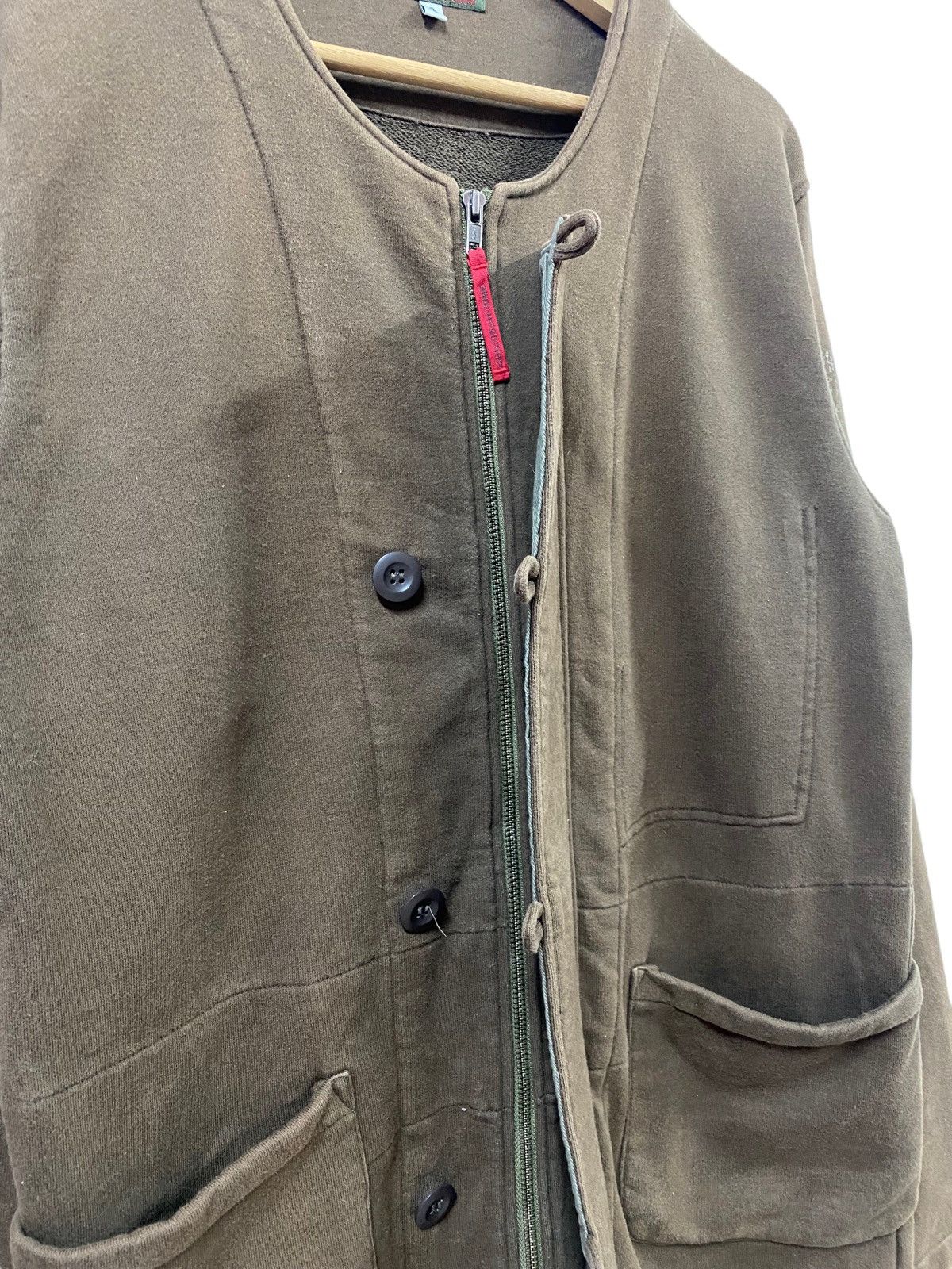 20471120 291295 Homme Mandarin Button Style Military Issue Jacket Size US M / EU 48-50 / 2 - 11 Thumbnail