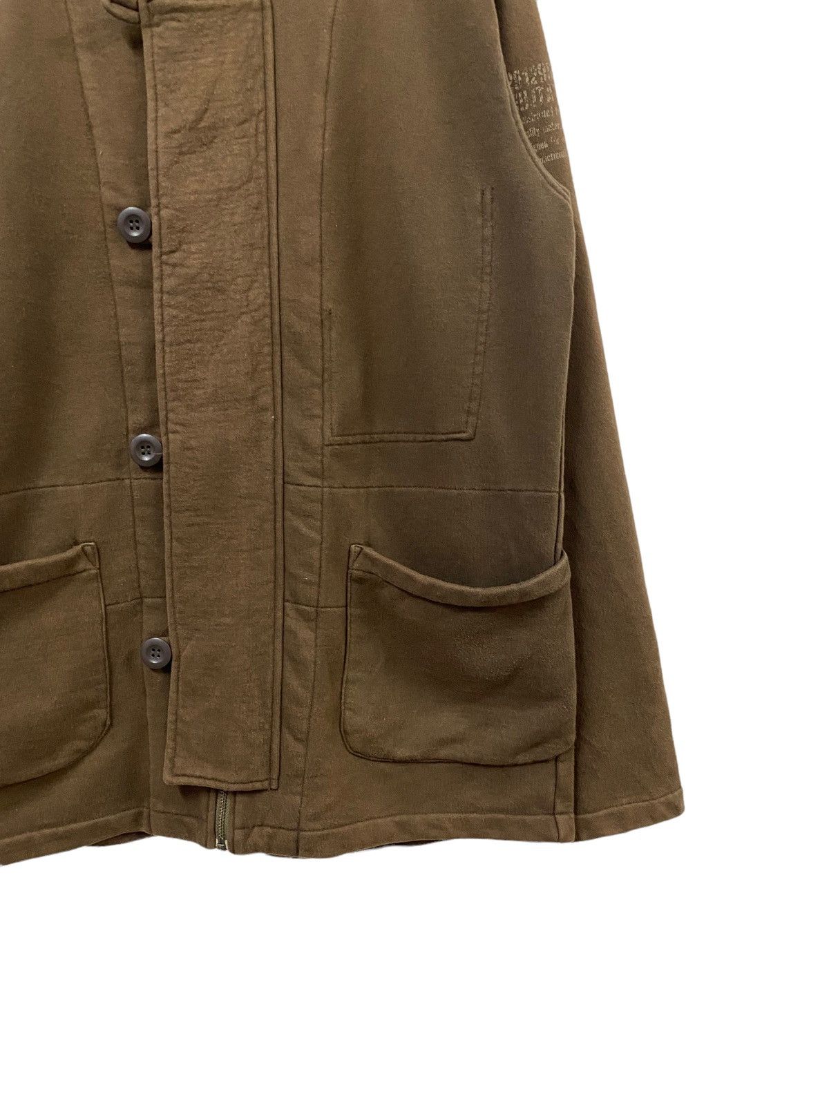20471120 291295 Homme Mandarin Button Style Military Issue Jacket Size US M / EU 48-50 / 2 - 8 Thumbnail