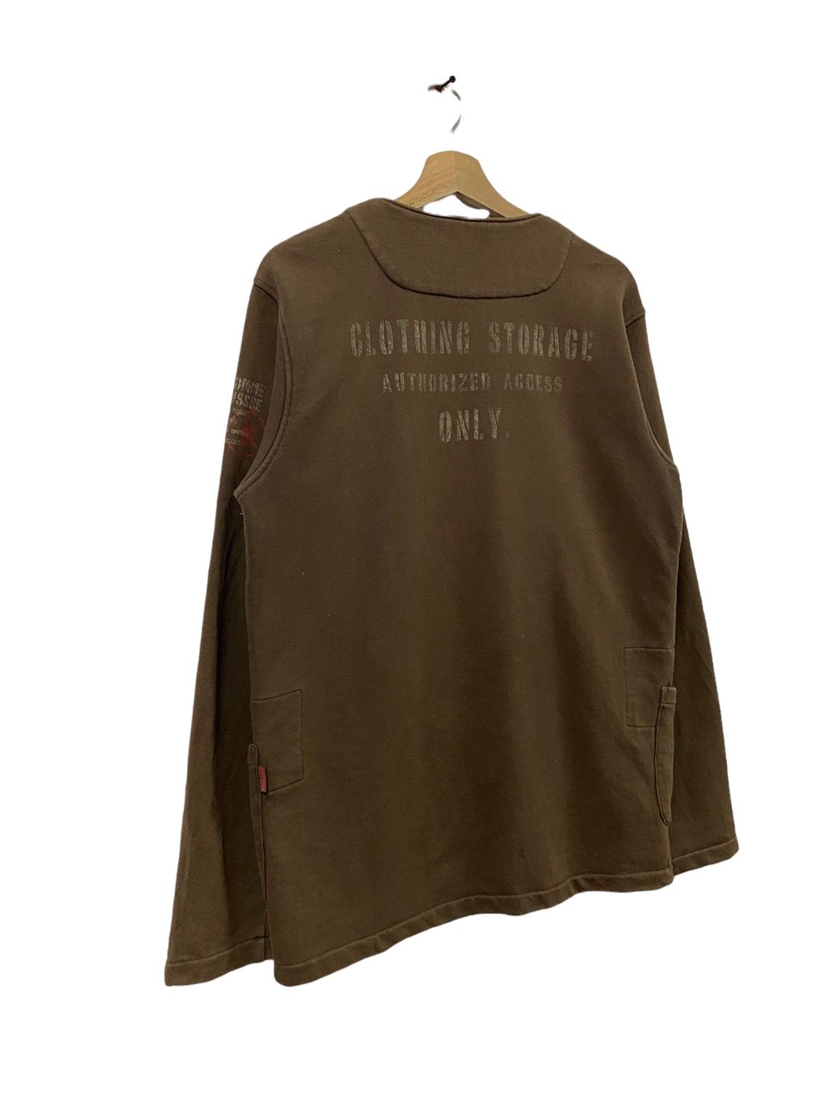 20471120 291295 Homme Mandarin Button Style Military Issue Jacket Size US M / EU 48-50 / 2 - 14 Thumbnail