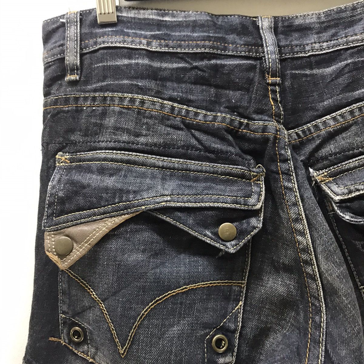 Japanese Brand Six Pocket Absalutery Denim Jeans Size US 32 / EU 48 - 11 Thumbnail