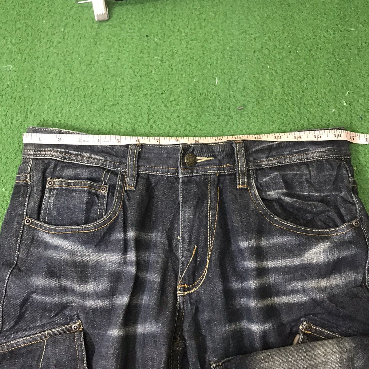 Japanese Brand Six Pocket Absalutery Denim Jeans Size US 32 / EU 48 - 17 Thumbnail