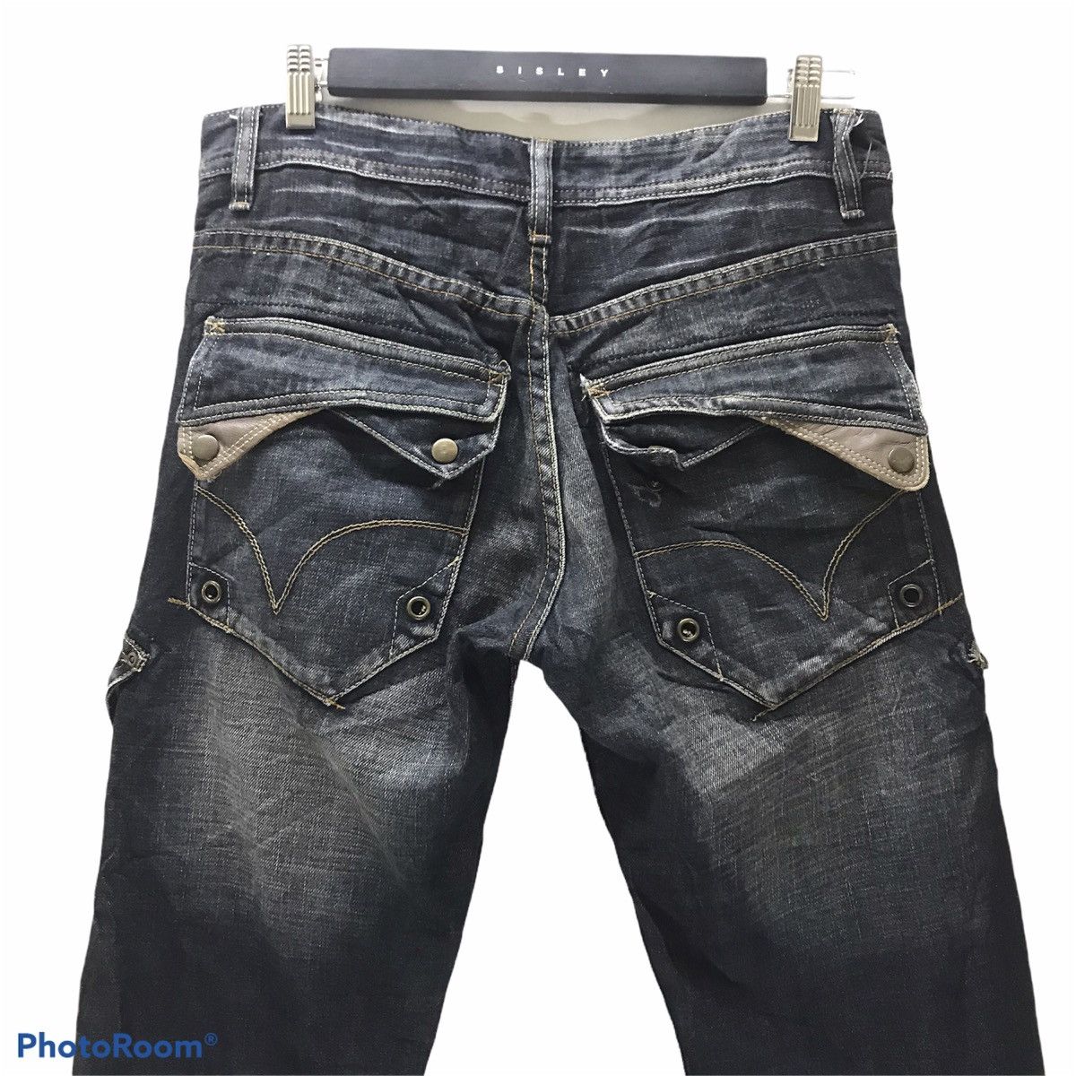 Japanese Brand Six Pocket Absalutery Denim Jeans Size US 32 / EU 48 - 10 Thumbnail
