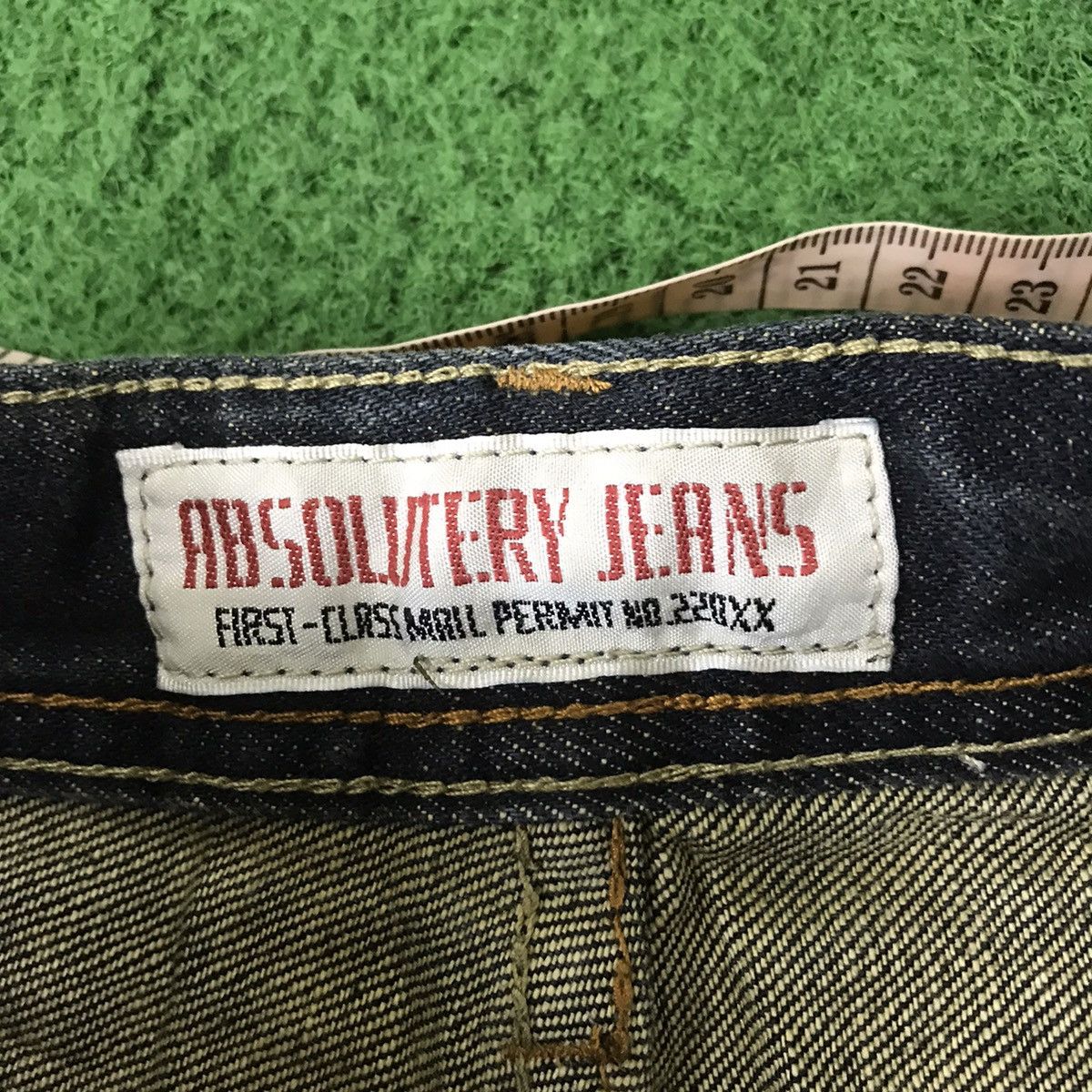 Japanese Brand Six Pocket Absalutery Denim Jeans Size US 32 / EU 48 - 19 Thumbnail