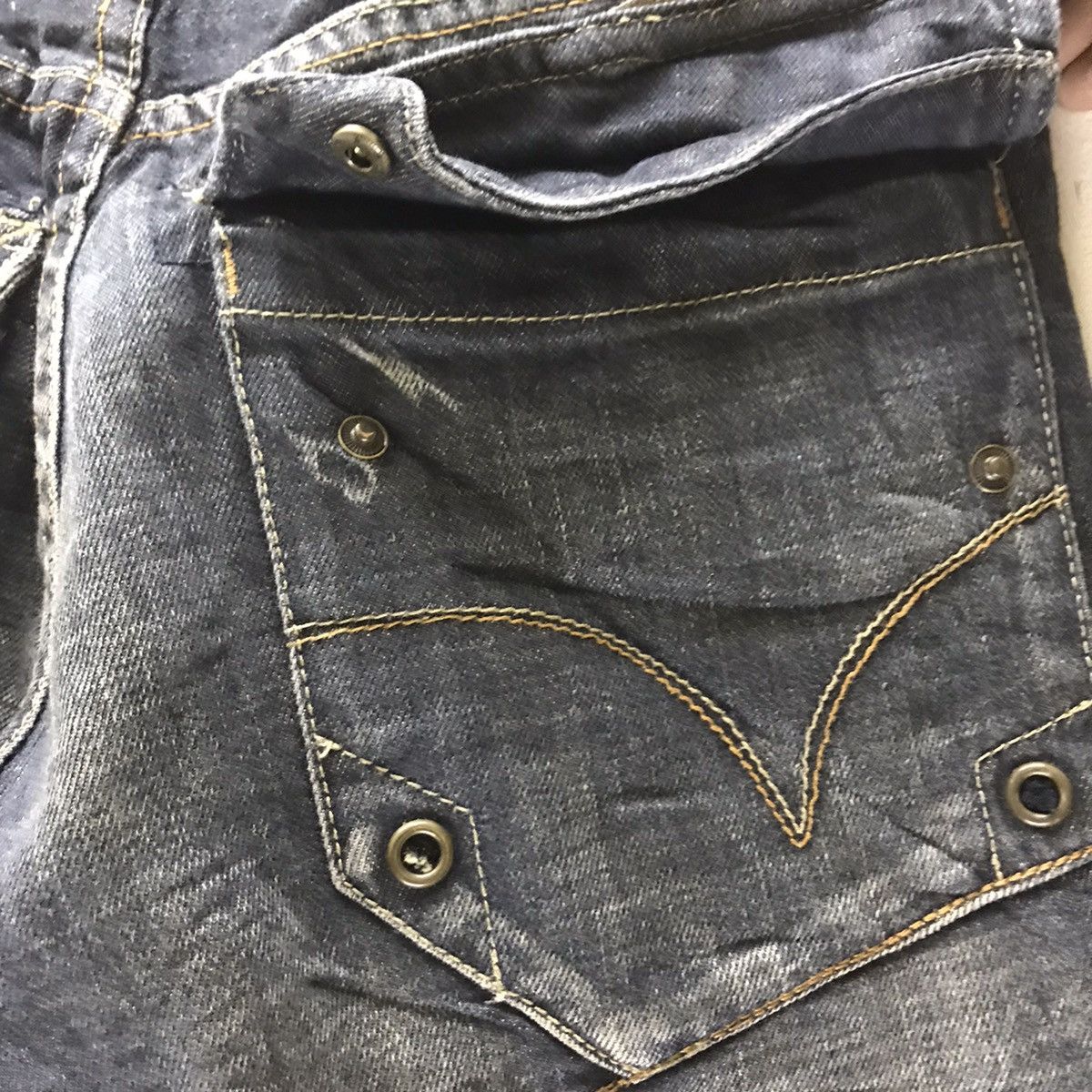 Japanese Brand Six Pocket Absalutery Denim Jeans Size US 32 / EU 48 - 14 Thumbnail
