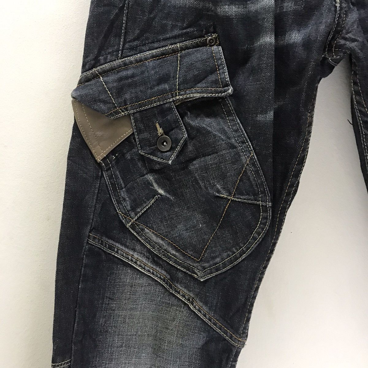 Japanese Brand Six Pocket Absalutery Denim Jeans Size US 32 / EU 48 - 6 Thumbnail