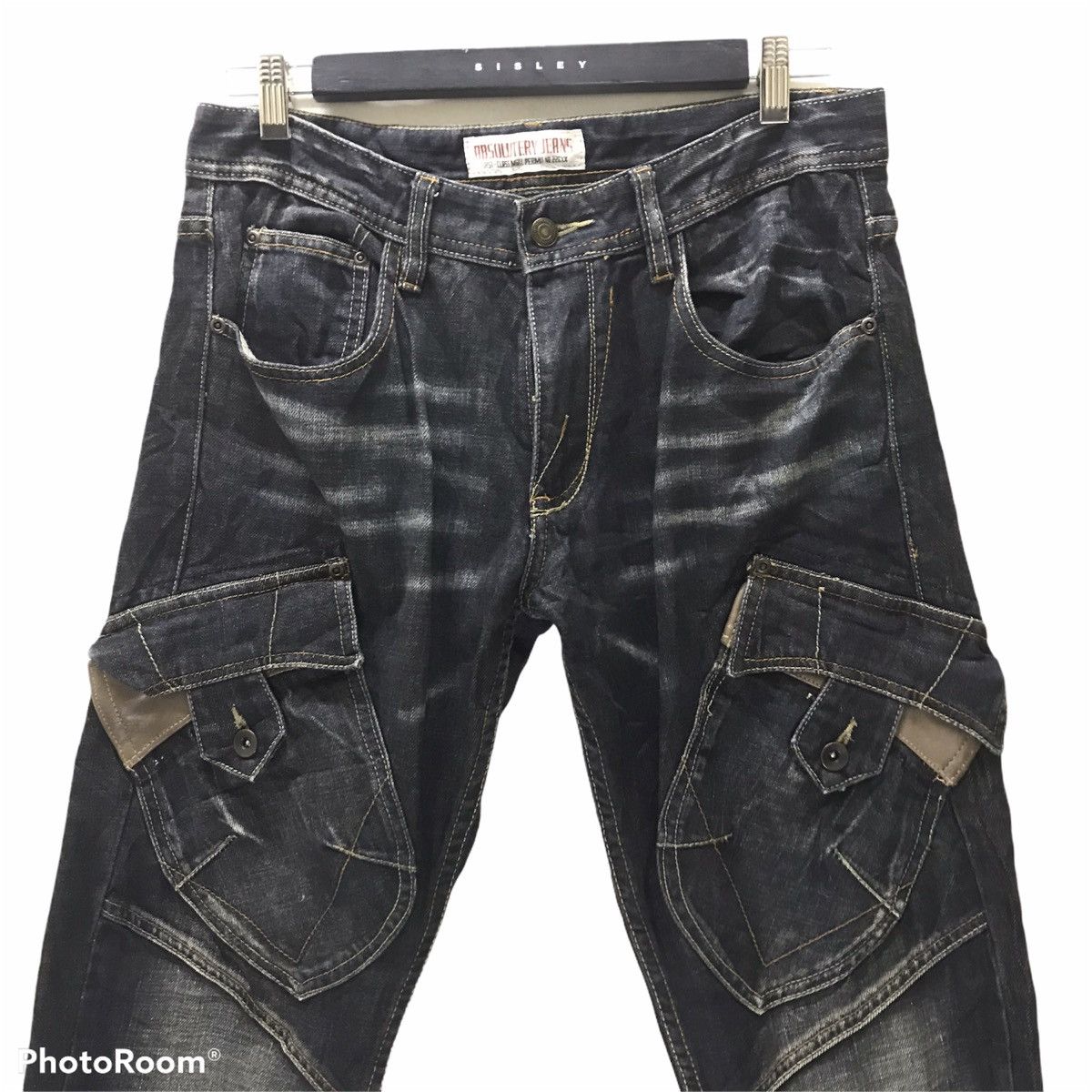 Japanese Brand Six Pocket Absalutery Denim Jeans Size US 32 / EU 48 - 3 Thumbnail