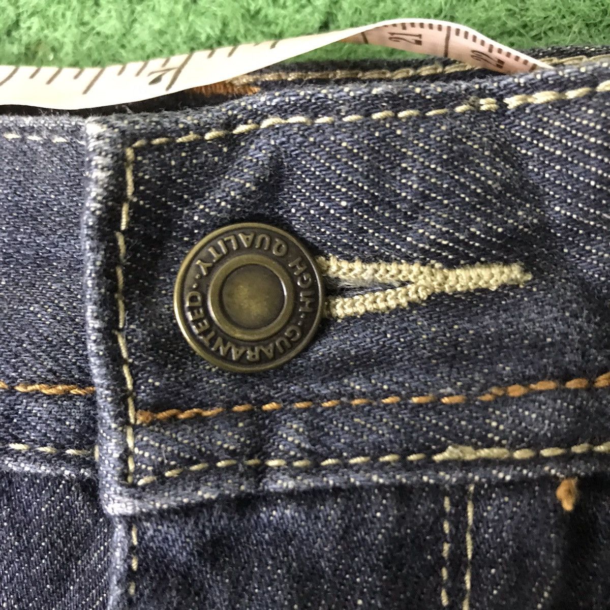 Japanese Brand Six Pocket Absalutery Denim Jeans Size US 32 / EU 48 - 18 Thumbnail