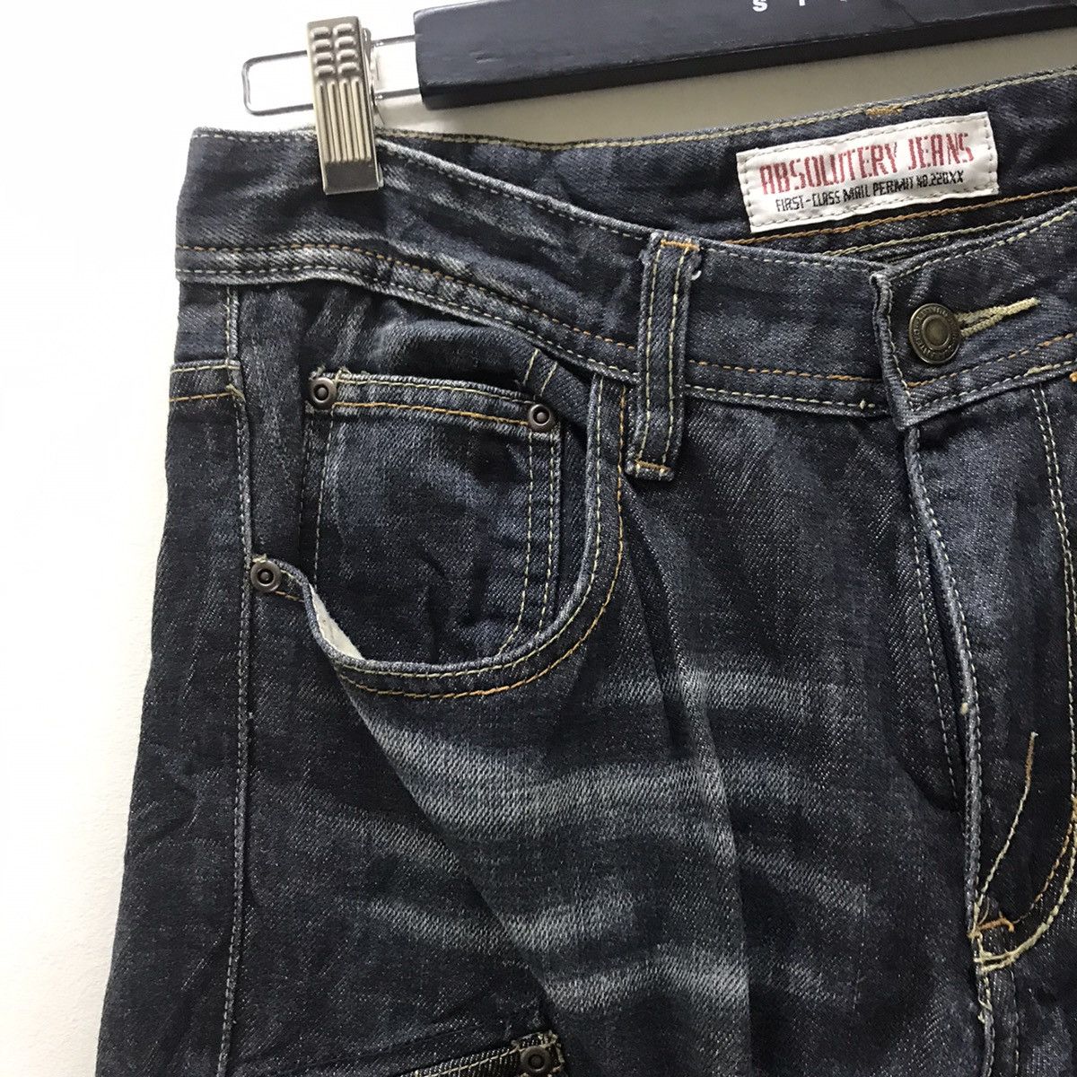 Japanese Brand Six Pocket Absalutery Denim Jeans Size US 32 / EU 48 - 4 Thumbnail