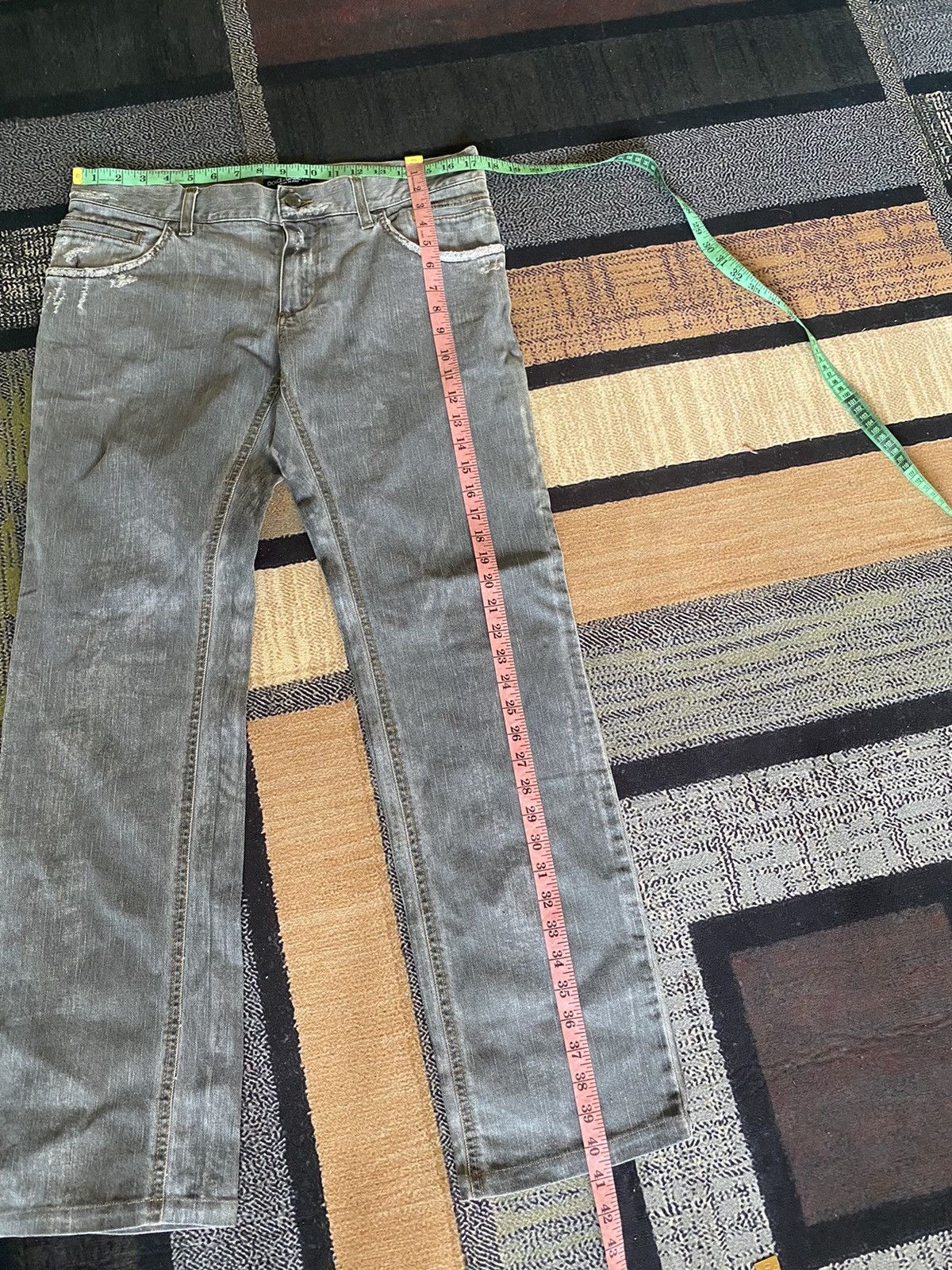 Dolce & Gabbana Steals🔥 Distressed dolce & gabbana denim pants Size US 34 / EU 50 - 13 Thumbnail