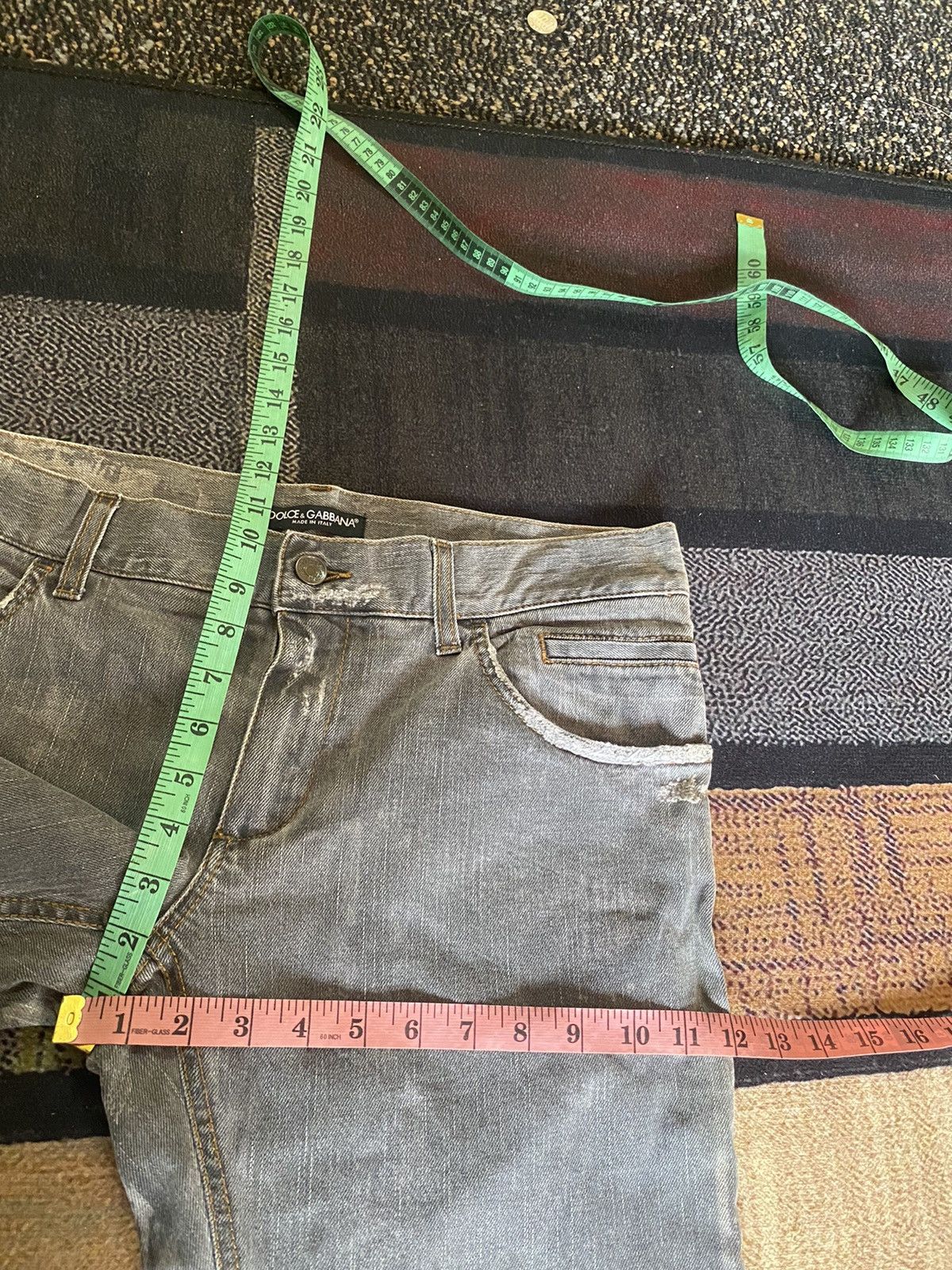 Dolce & Gabbana Steals🔥 Distressed dolce & gabbana denim pants Size US 34 / EU 50 - 14 Thumbnail