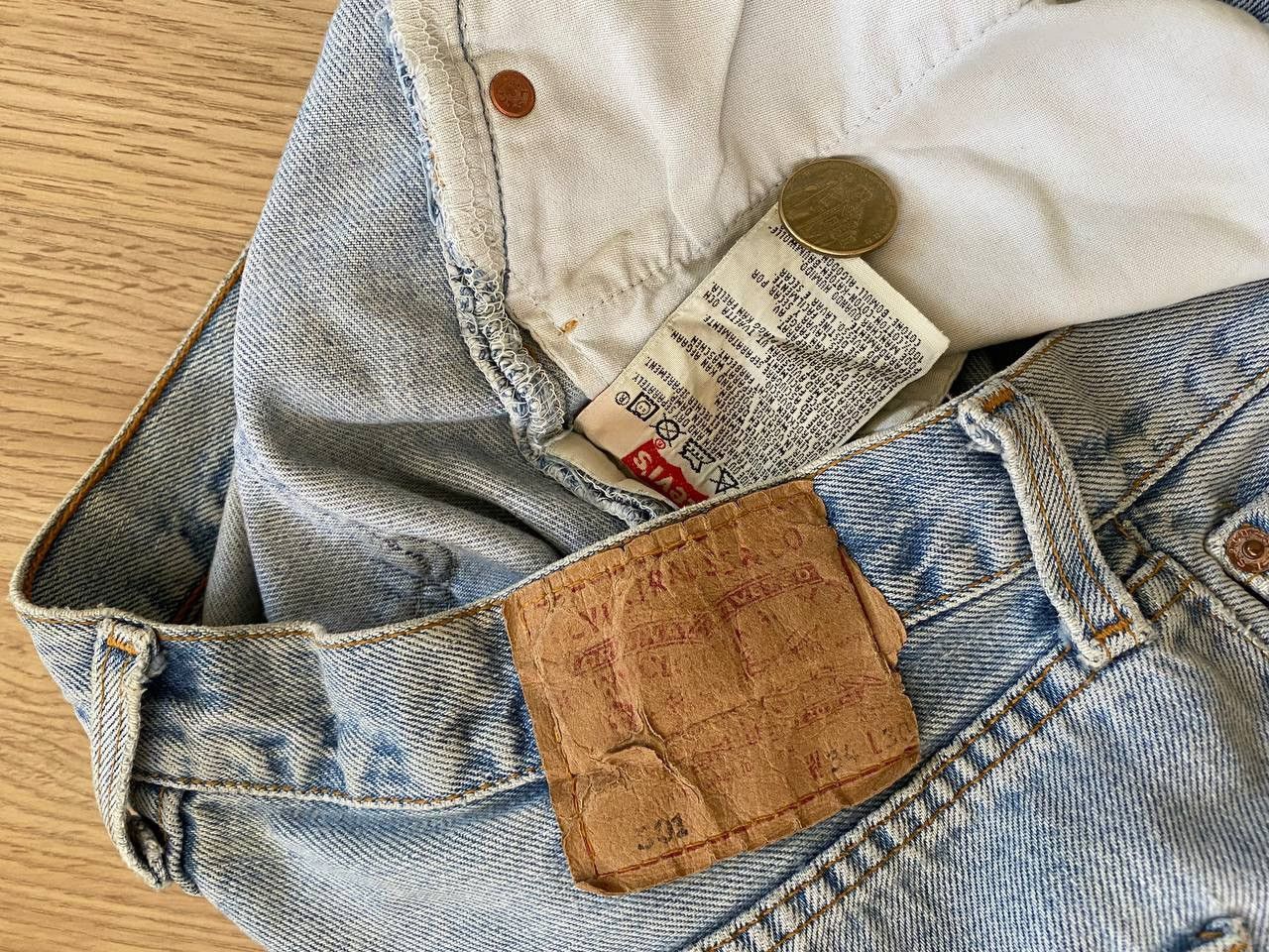 Levi's Vintage pants Levi’s 501 blue 34x30 Size US 34 / EU 50 - 4 Thumbnail