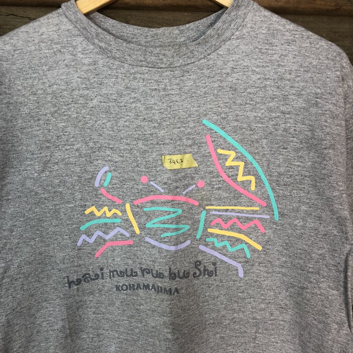 Vintage Anvil thailand art Grey T-Shirt #3462 Size US M / EU 48-50 / 2 - 4 Thumbnail