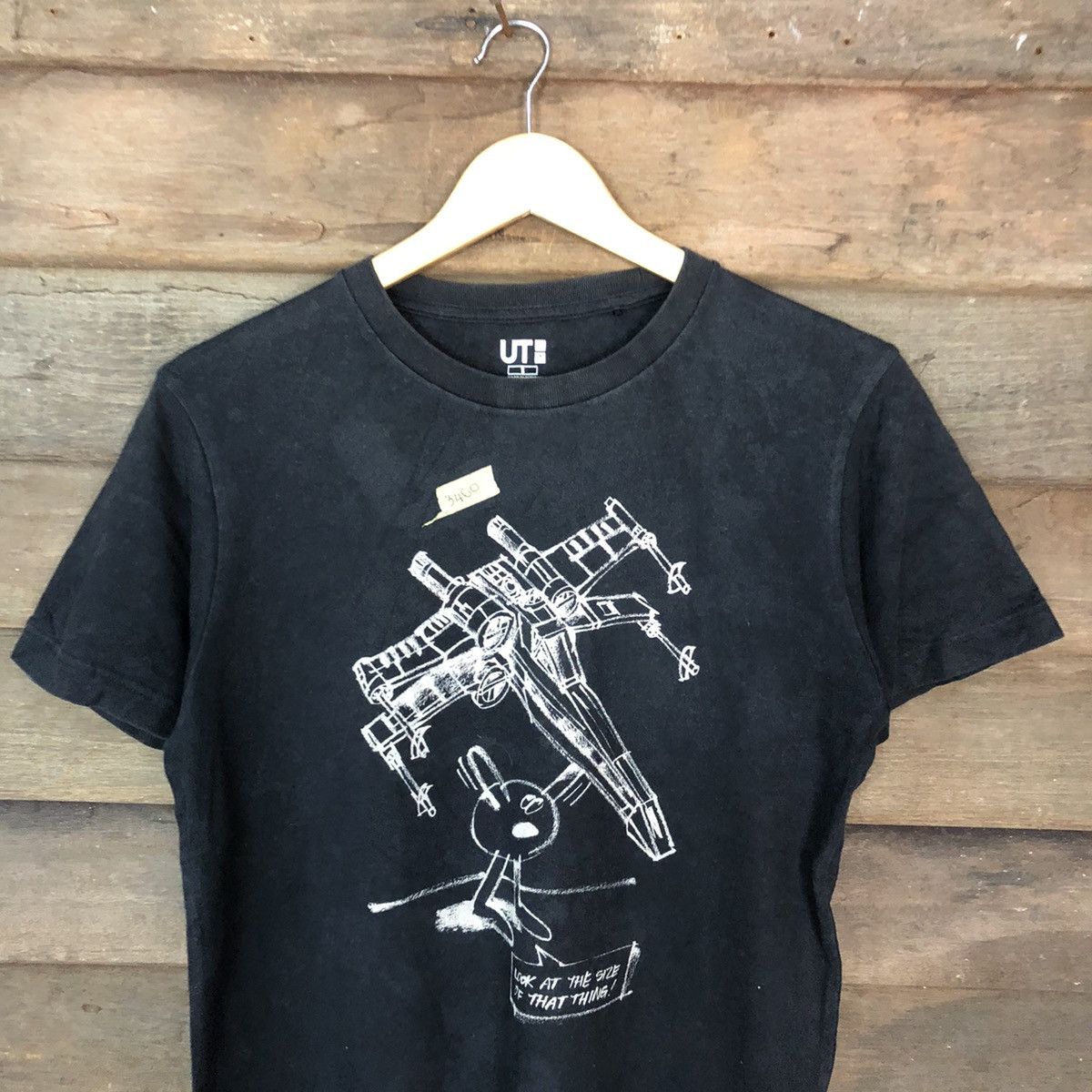 Star Wars × Uniqlo Uniqlo X star wars Black T-Shirt #3460 Size US S / EU 44-46 / 1 - 2 Thumbnail