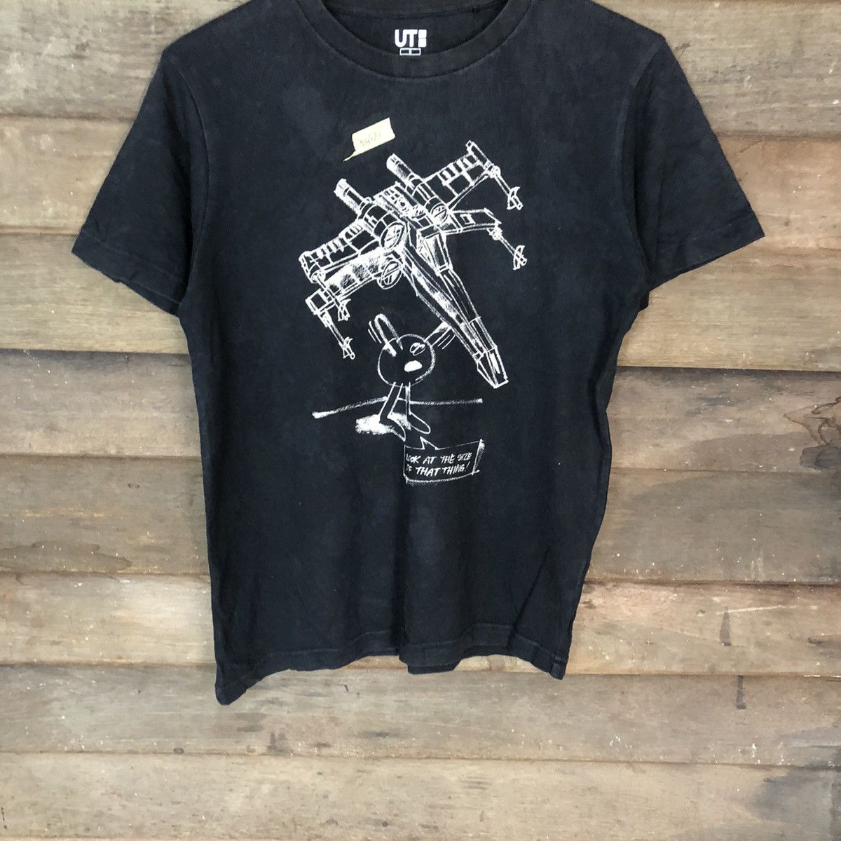 Star Wars × Uniqlo Uniqlo X star wars Black T-Shirt #3460 Size US S / EU 44-46 / 1 - 3 Thumbnail