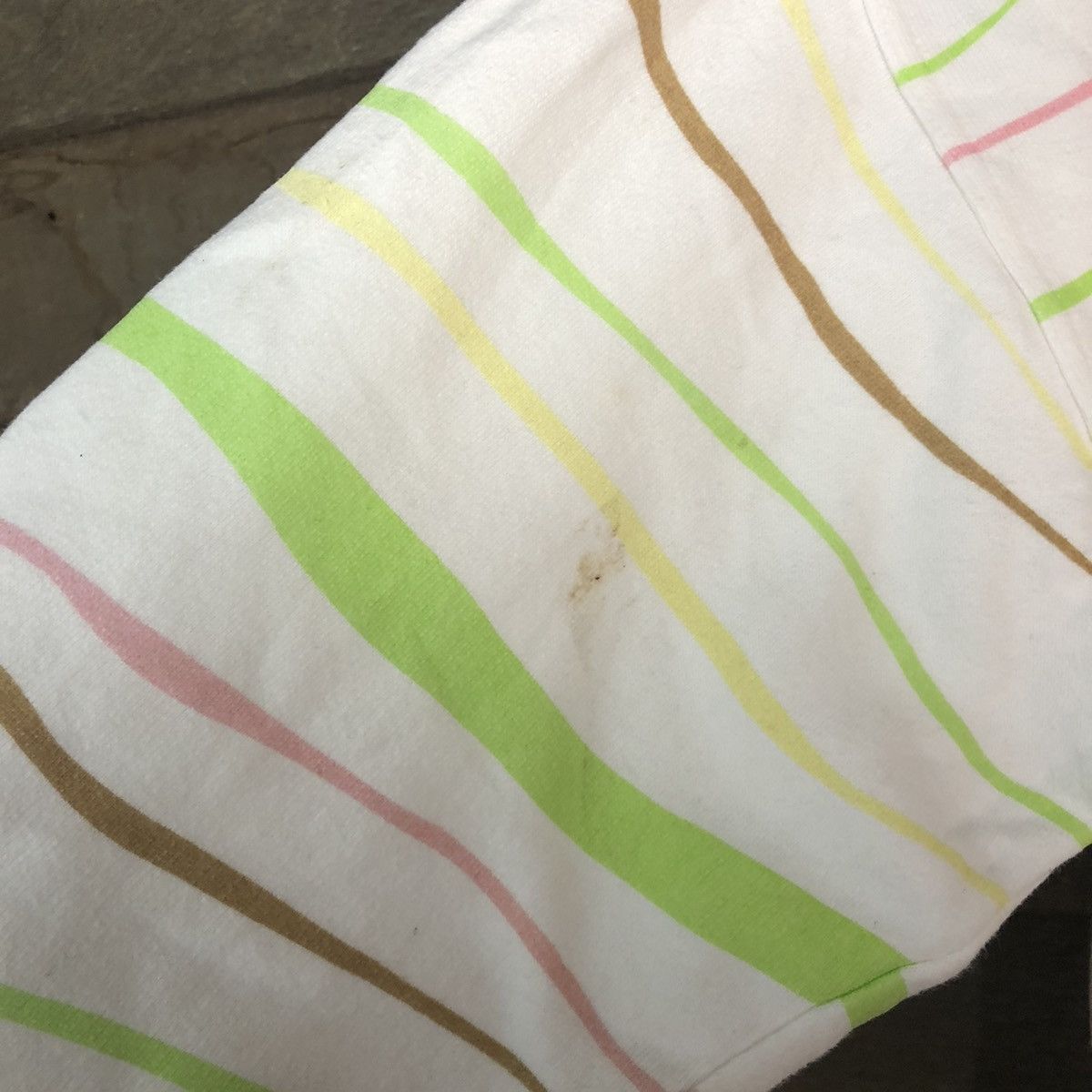 Courreges DLL Courreges vintage zebra stripe White Sweatshirt #2075 Size US M / EU 48-50 / 2 - 7 Thumbnail