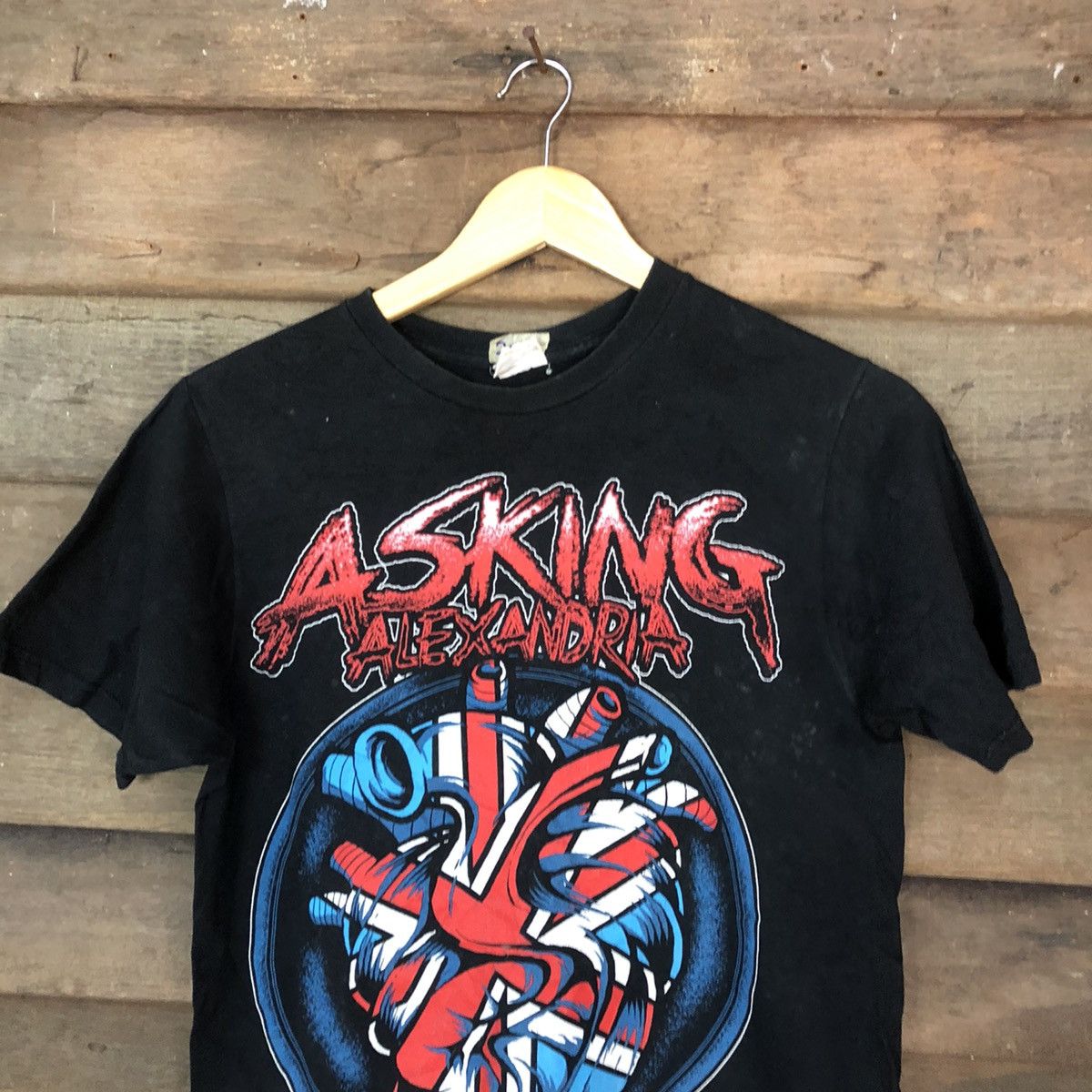 Band Tees DL Asking Alexandria metal band Black tee #2088 Size US S / EU 44-46 / 1 - 2 Thumbnail