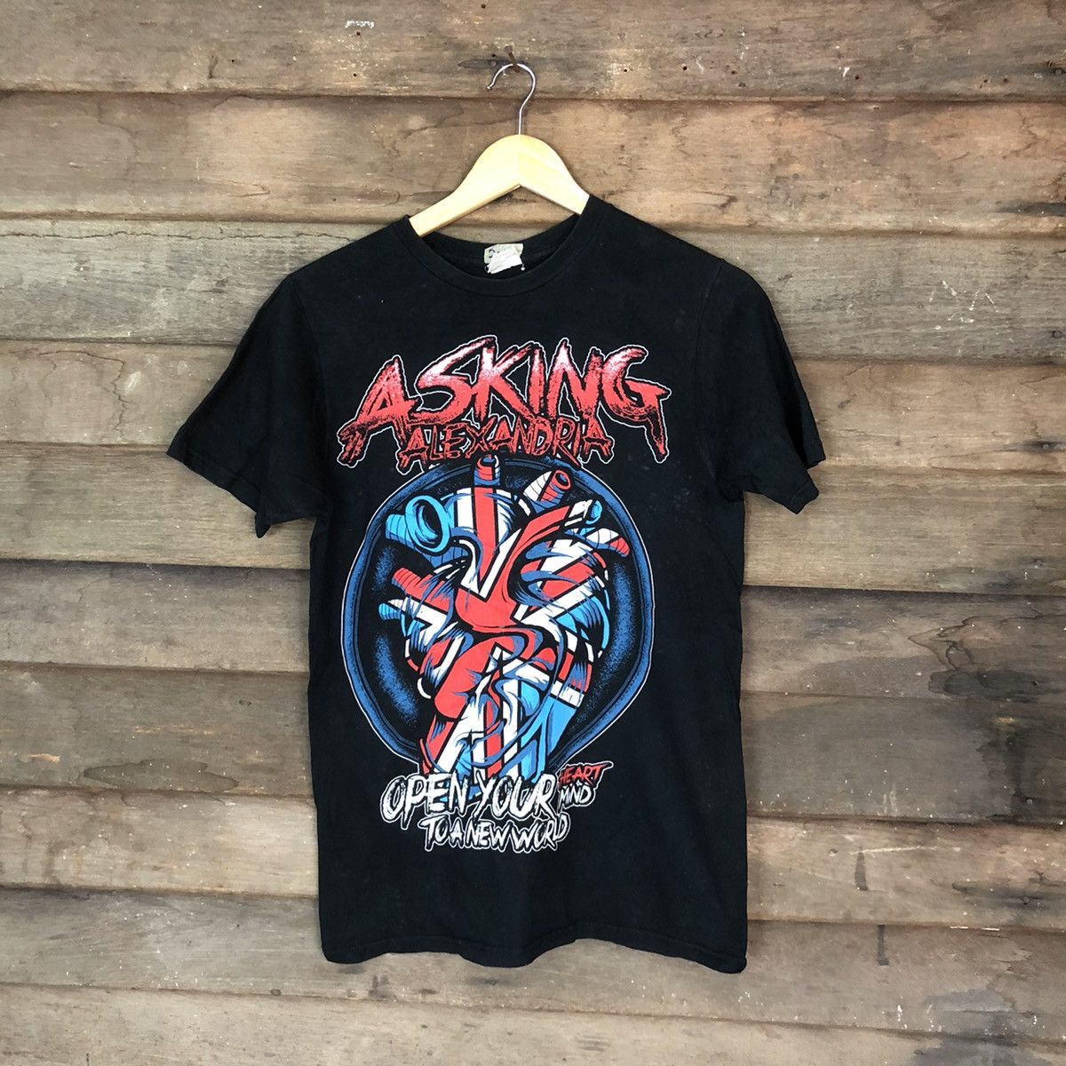 Band Tees DL Asking Alexandria metal band Black tee #2088 Size US S / EU 44-46 / 1 - 1 Thumbnail