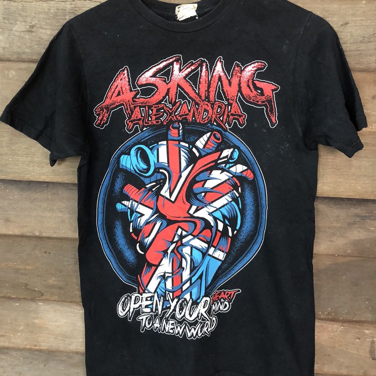 Band Tees DL Asking Alexandria metal band Black tee #2088 Size US S / EU 44-46 / 1 - 4 Thumbnail