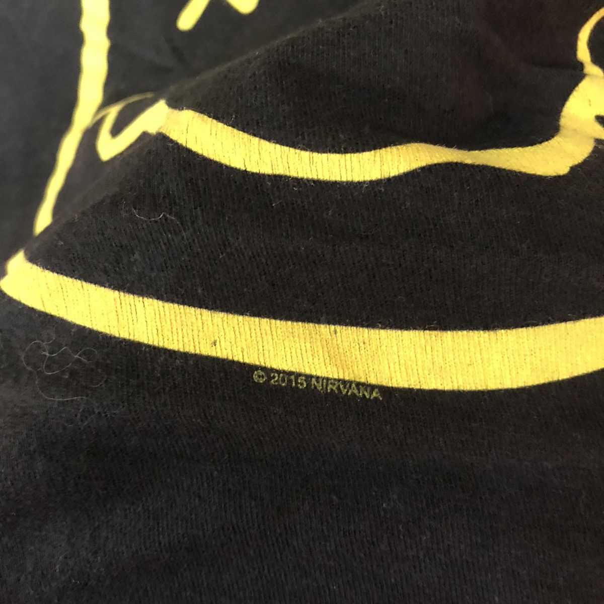 Band Tees DLL Nirvana band kurt cobain tee Black #2085 Size US S / EU 44-46 / 1 - 5 Thumbnail