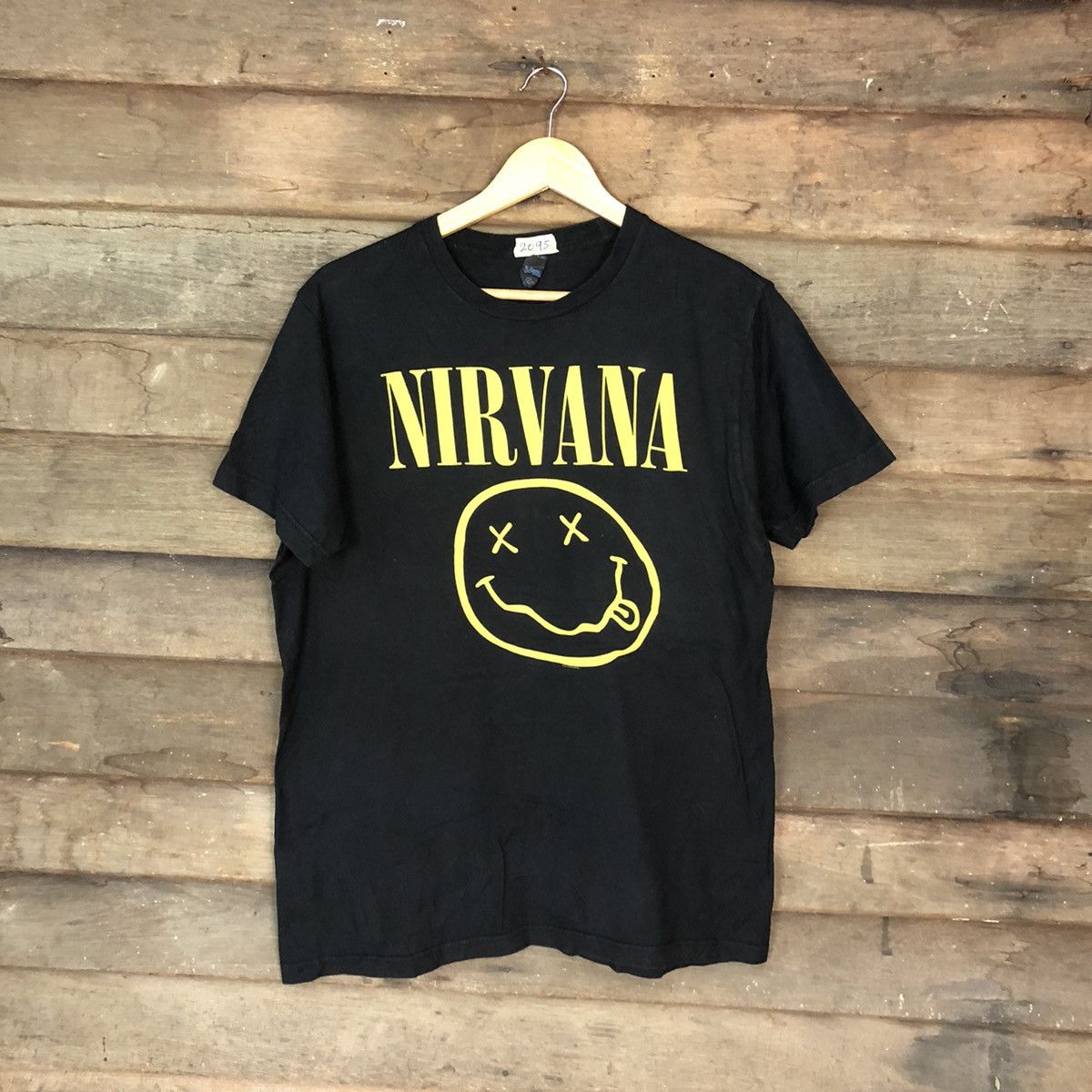 Band Tees DLL Nirvana band kurt cobain tee Black #2085 Size US S / EU 44-46 / 1 - 1 Thumbnail