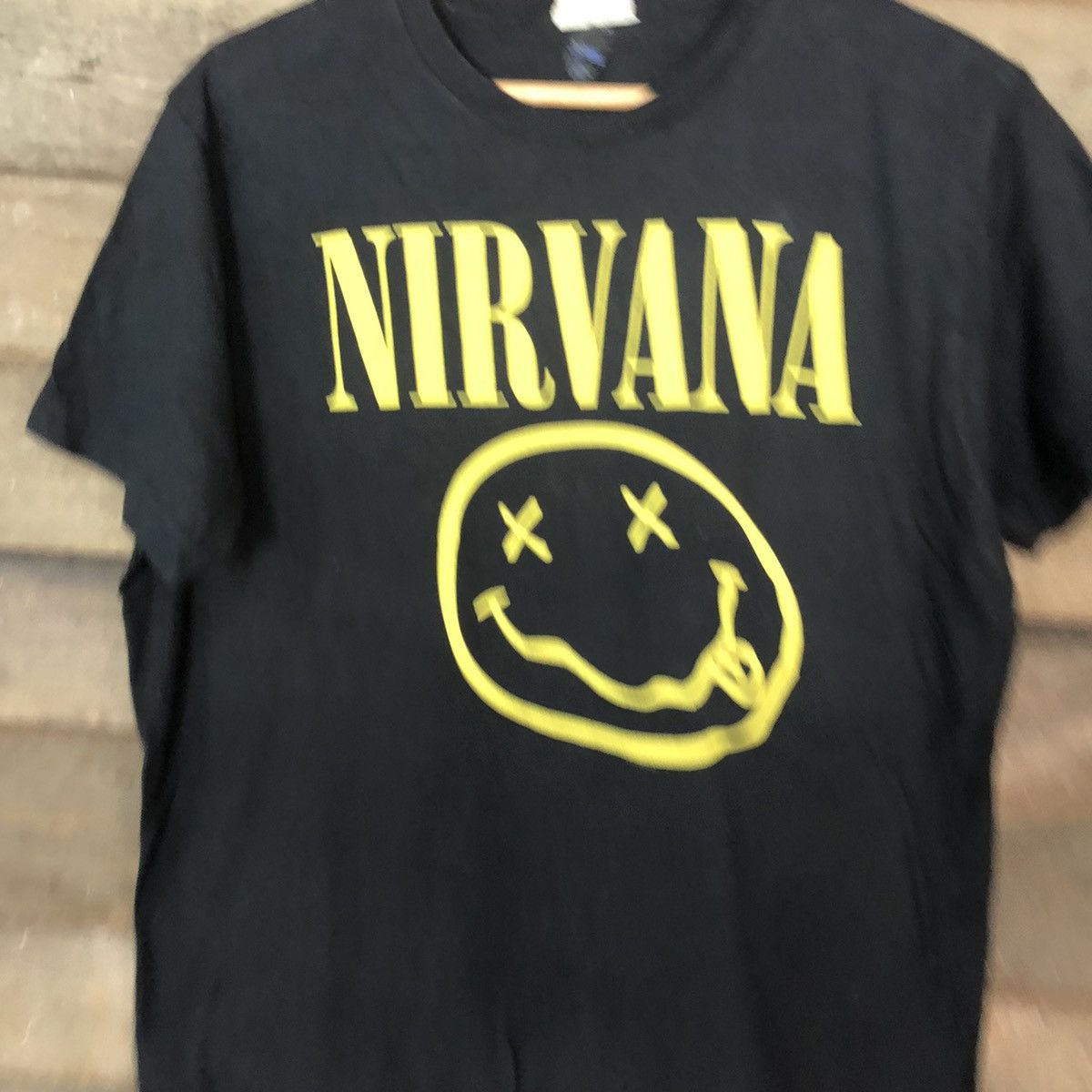 Band Tees DLL Nirvana band kurt cobain tee Black #2085 Size US S / EU 44-46 / 1 - 3 Thumbnail