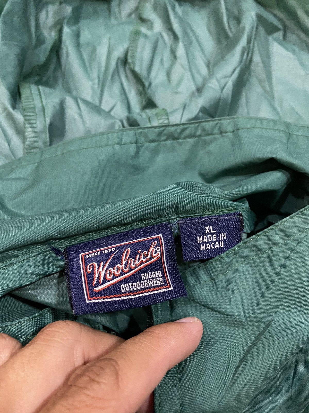 Vintage × Woolrich Woolen Mills Vintage woolrich outdoor windbreaker zipper jacket Size US XL / EU 56 / 4 - 6 Thumbnail