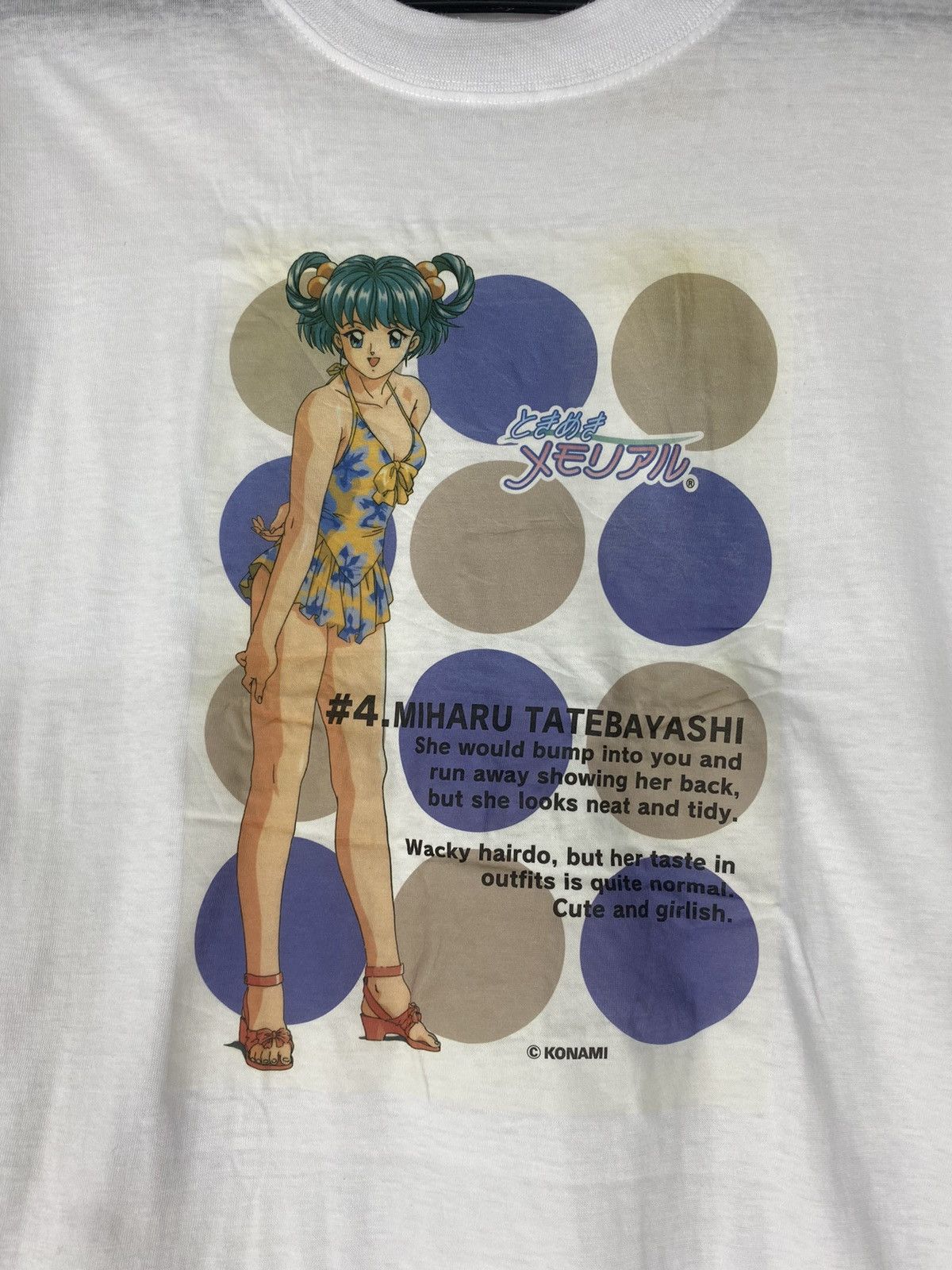 Anime × Japanese Brand × Vintage Vintage rare Tokimeki Memorial Miharu Tatebayashi Size US M / EU 48-50 / 2 - 3 Thumbnail