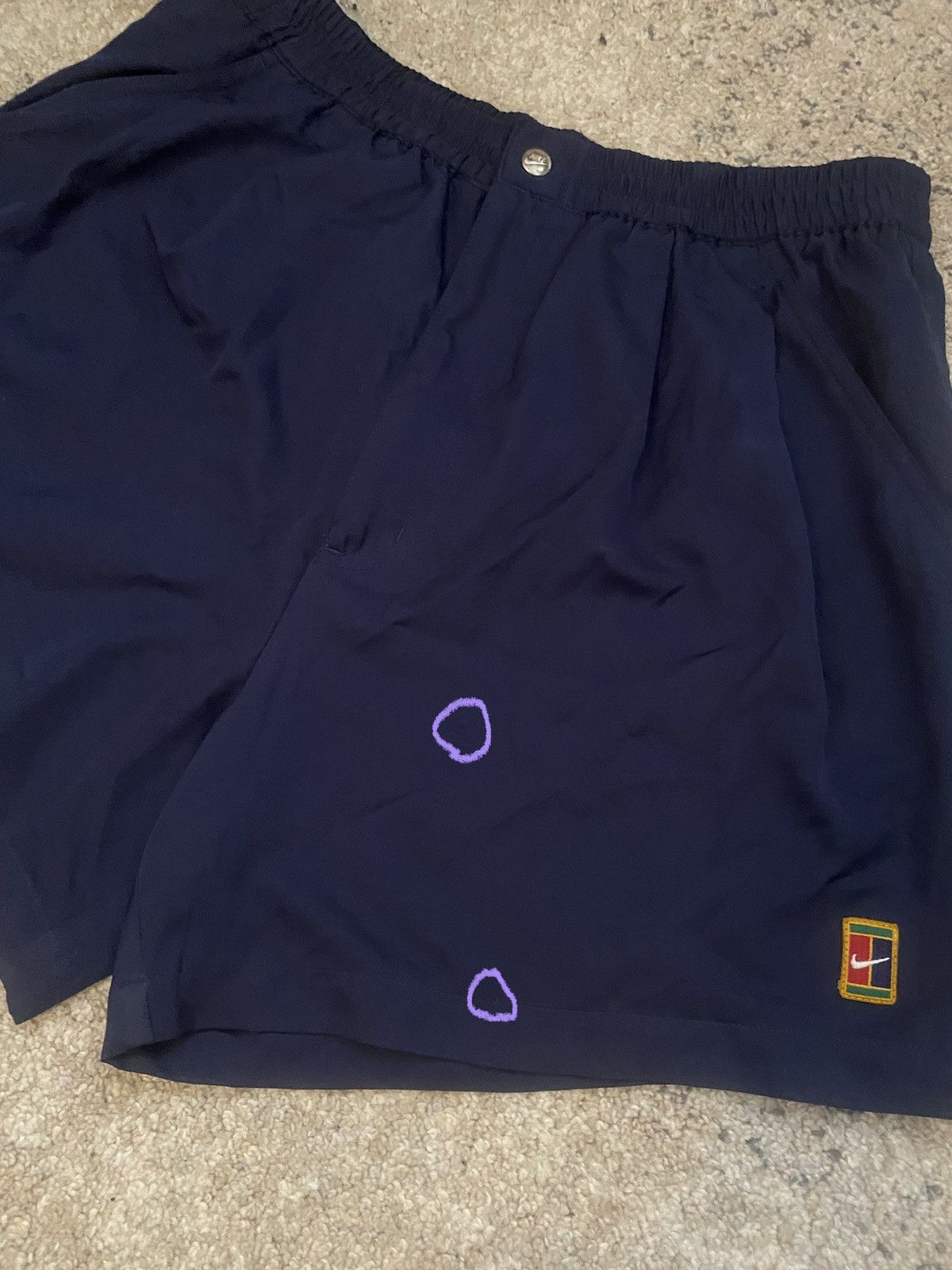 Nike × Vintage Vintage Nike Challenge Court shorts Size US 33 - 5 Thumbnail