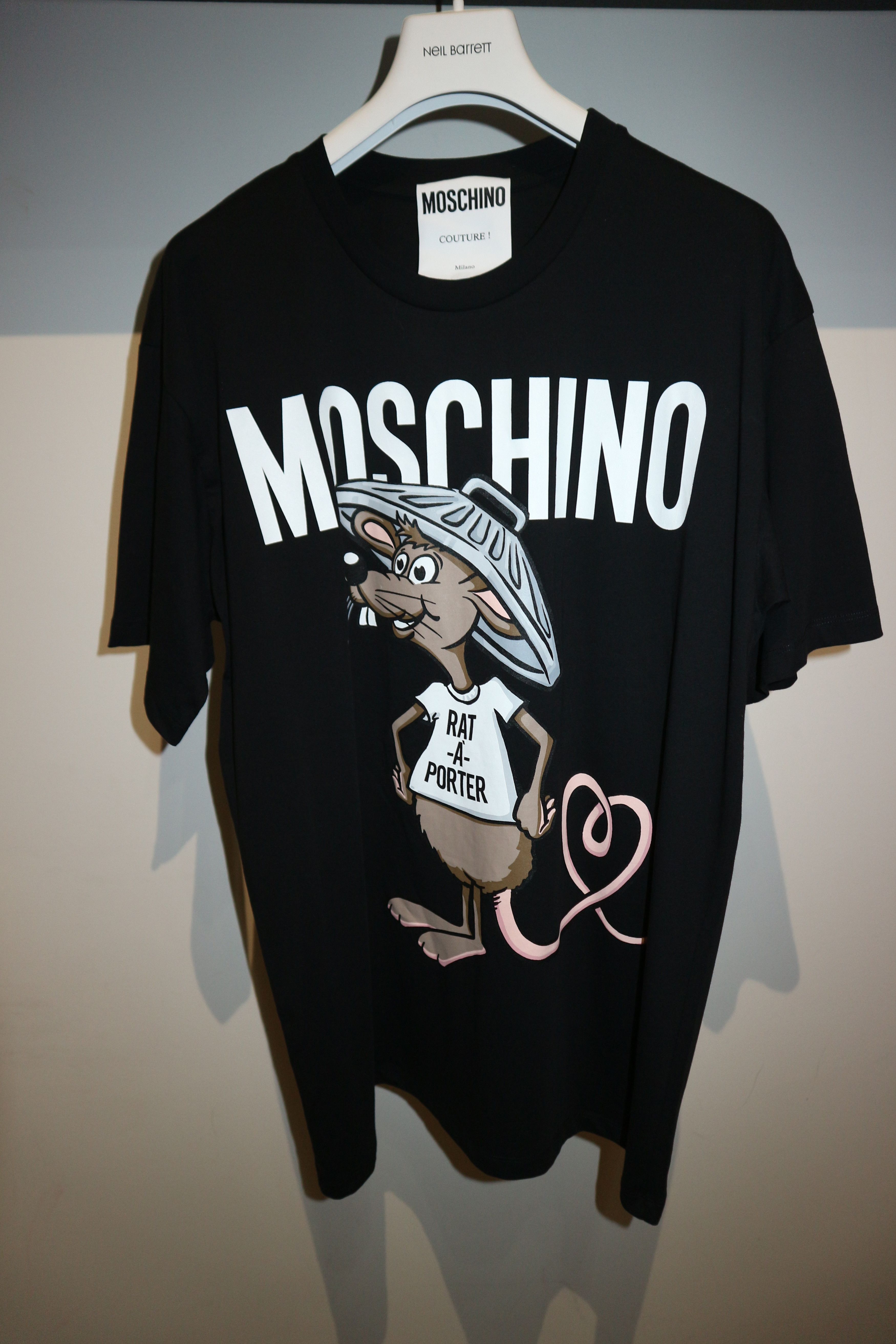 moschino rat a porter t shirt