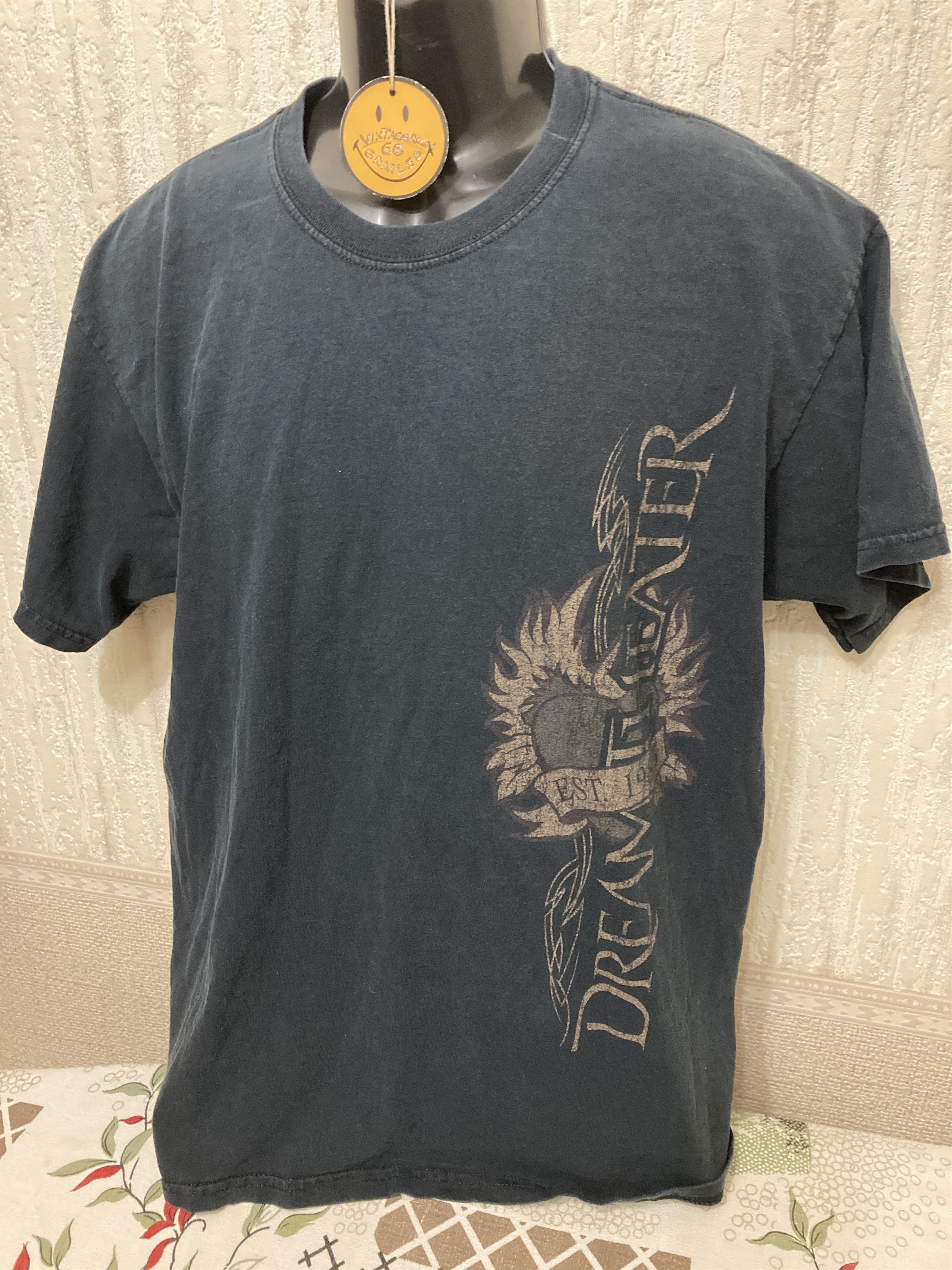 Band Tees × Vintage Vintage Dream Theater World Tour 2007 Band Tee Size US L / EU 52-54 / 3 - 1 Thumbnail