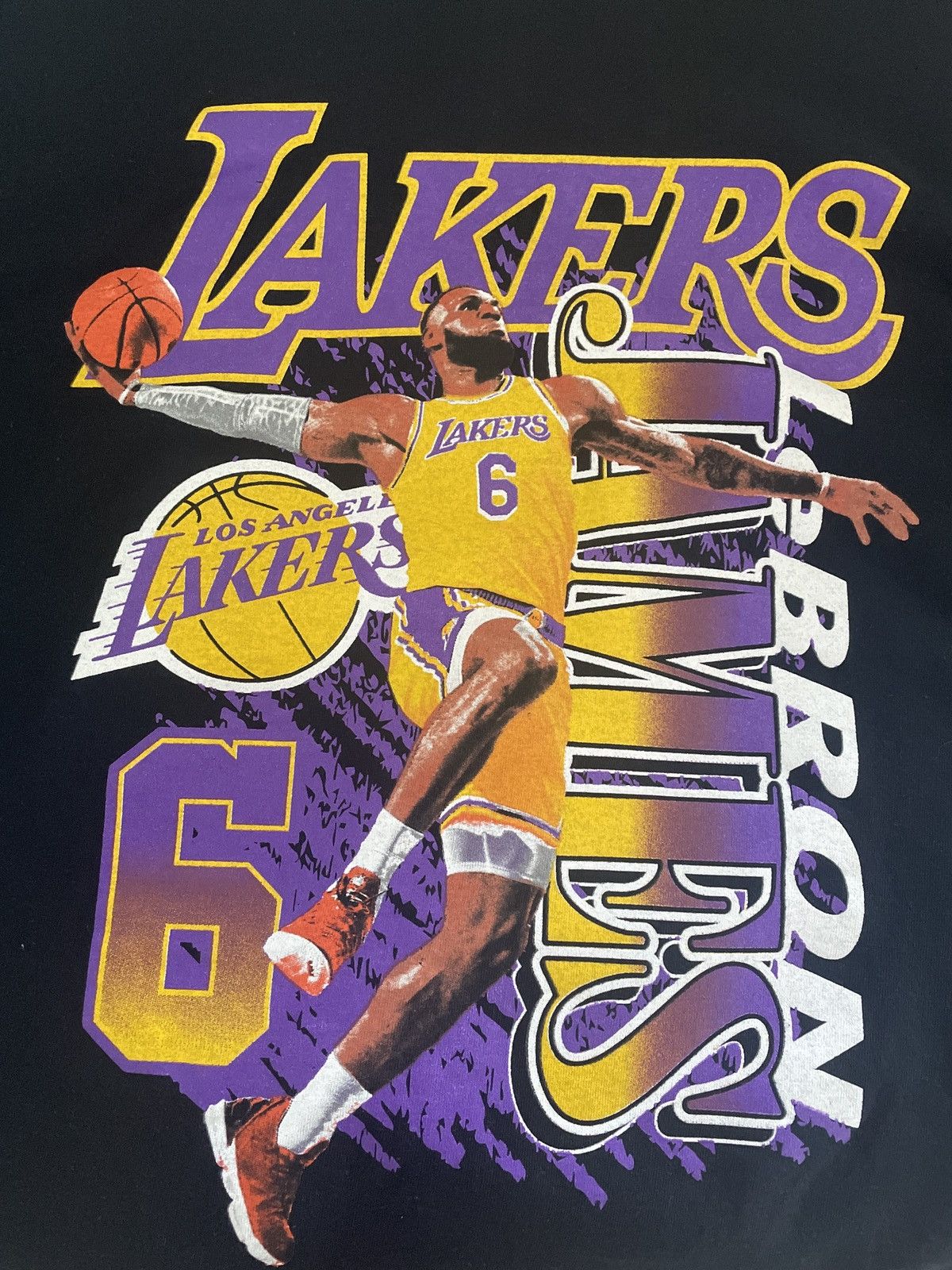 NBA LeBron Lakers tee Size US L / EU 52-54 / 3 - 2 Thumbnail