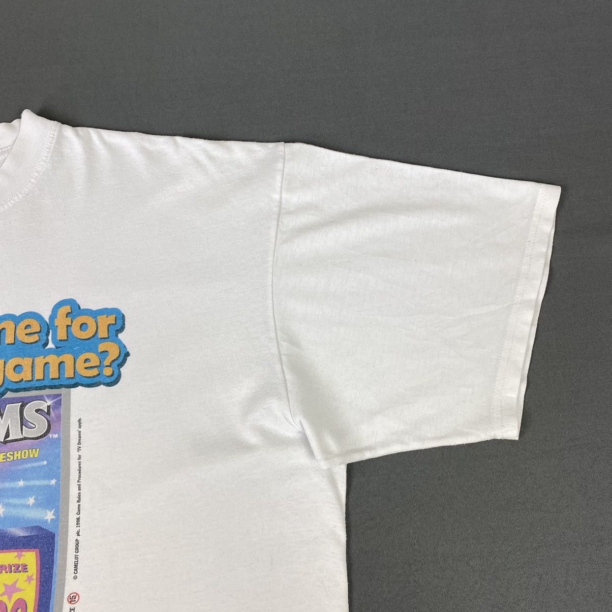 Garbage TV 1998 Vintage TVDreams UK National Lottery Promo T-Shirt Size US XL / EU 56 / 4 - 3 Thumbnail