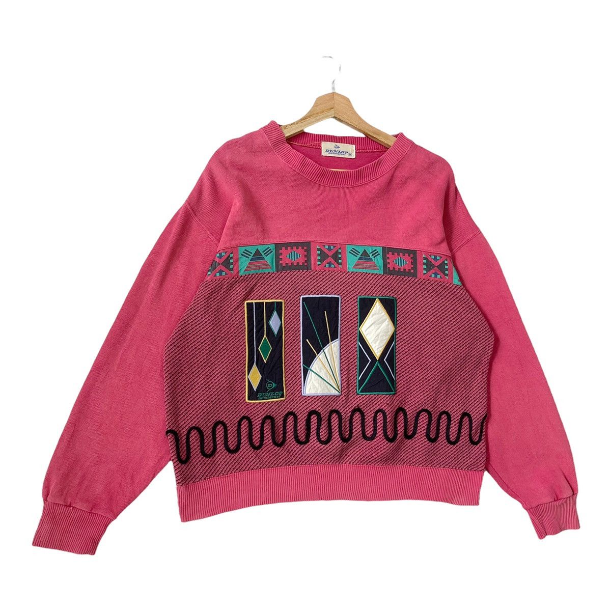Dunlop Vintage Dunlop Motorsports Crewneck Sweatshirt Size M Size US M / EU 48-50 / 2 - 2 Thumbnail