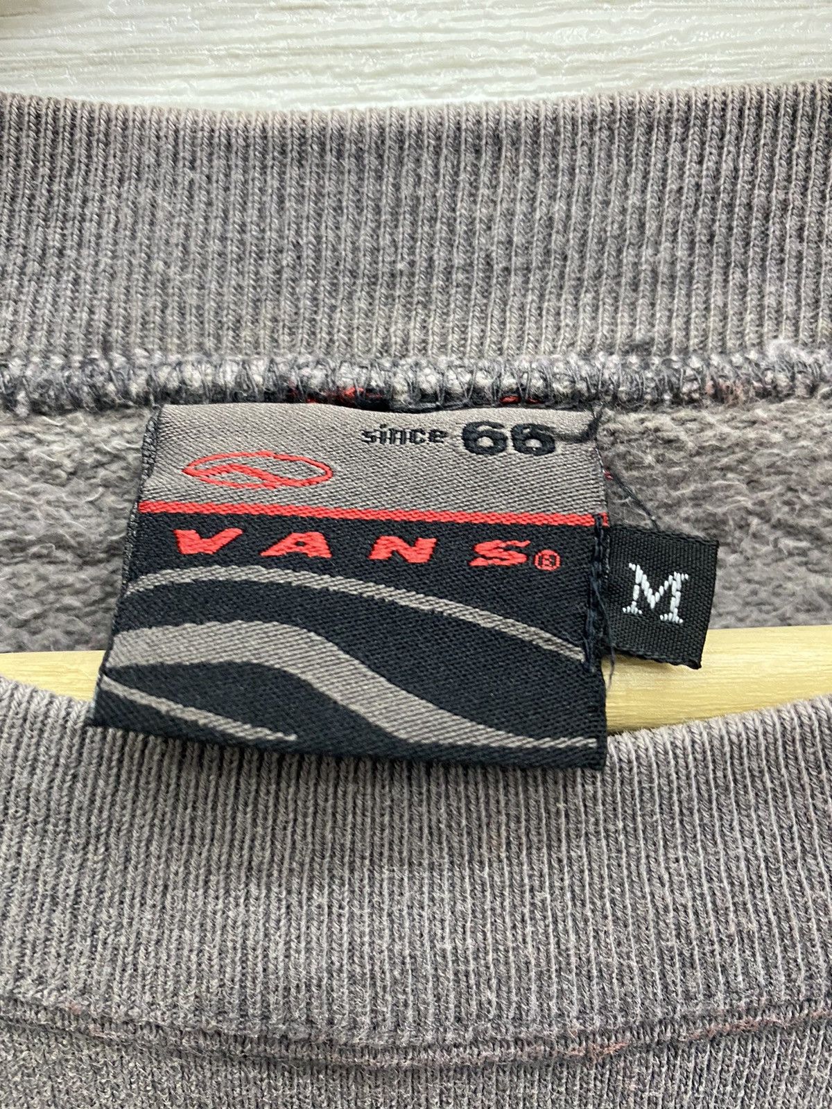 Japanese Brand × Vans VINTAGE 90s VANS SUPER SUN FADED SKATEBOARD SWEATSHIRT Size US M / EU 48-50 / 2 - 5 Thumbnail